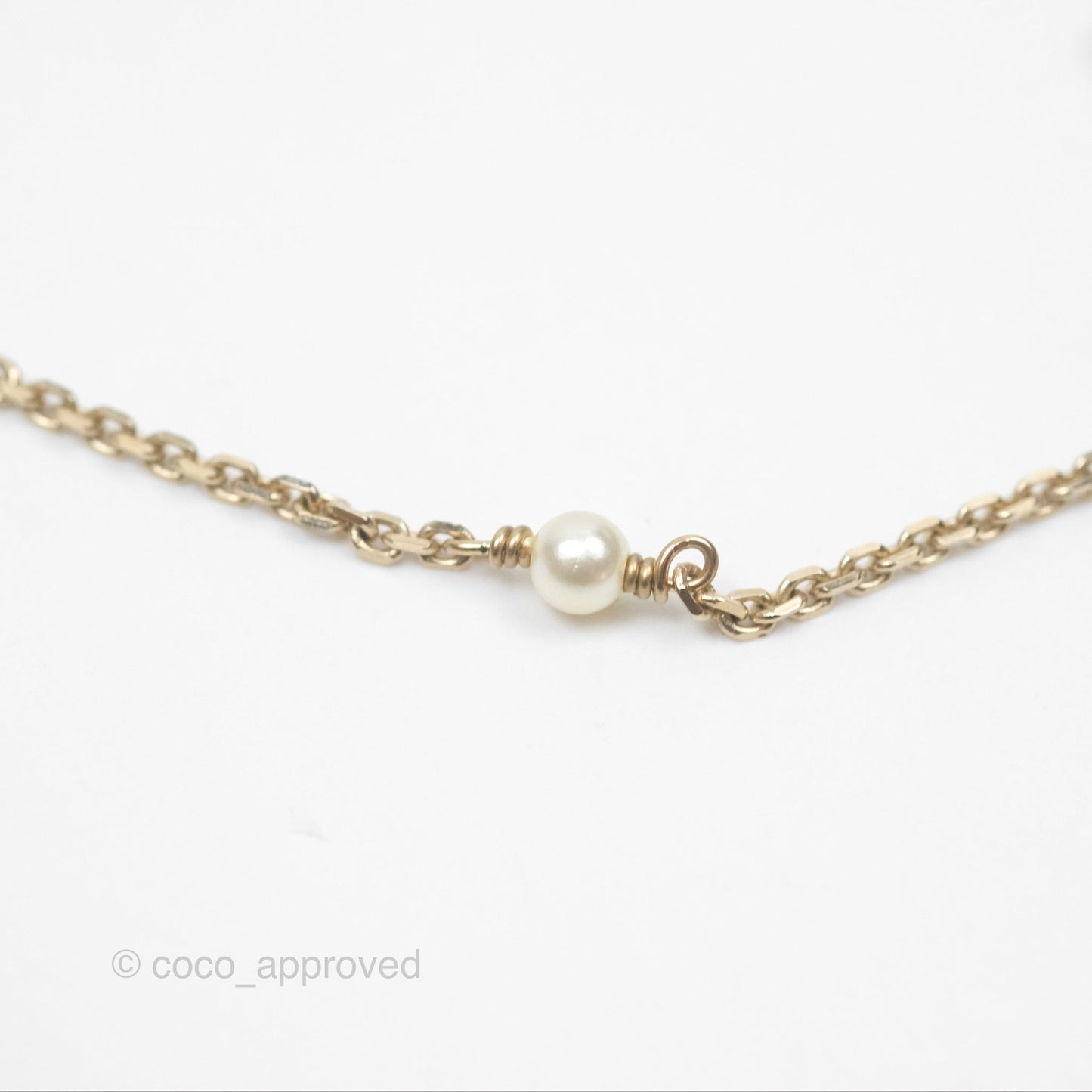 Christian Dior Double Necklace Bee Star Clover Crystals Pearls Gold Tone