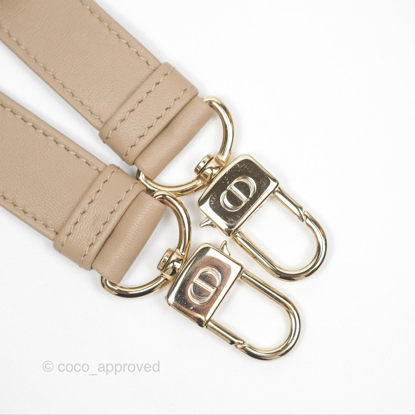 Dior Small Lady D-Joy Bag Beige Lambskin Cannage Gold Hardware