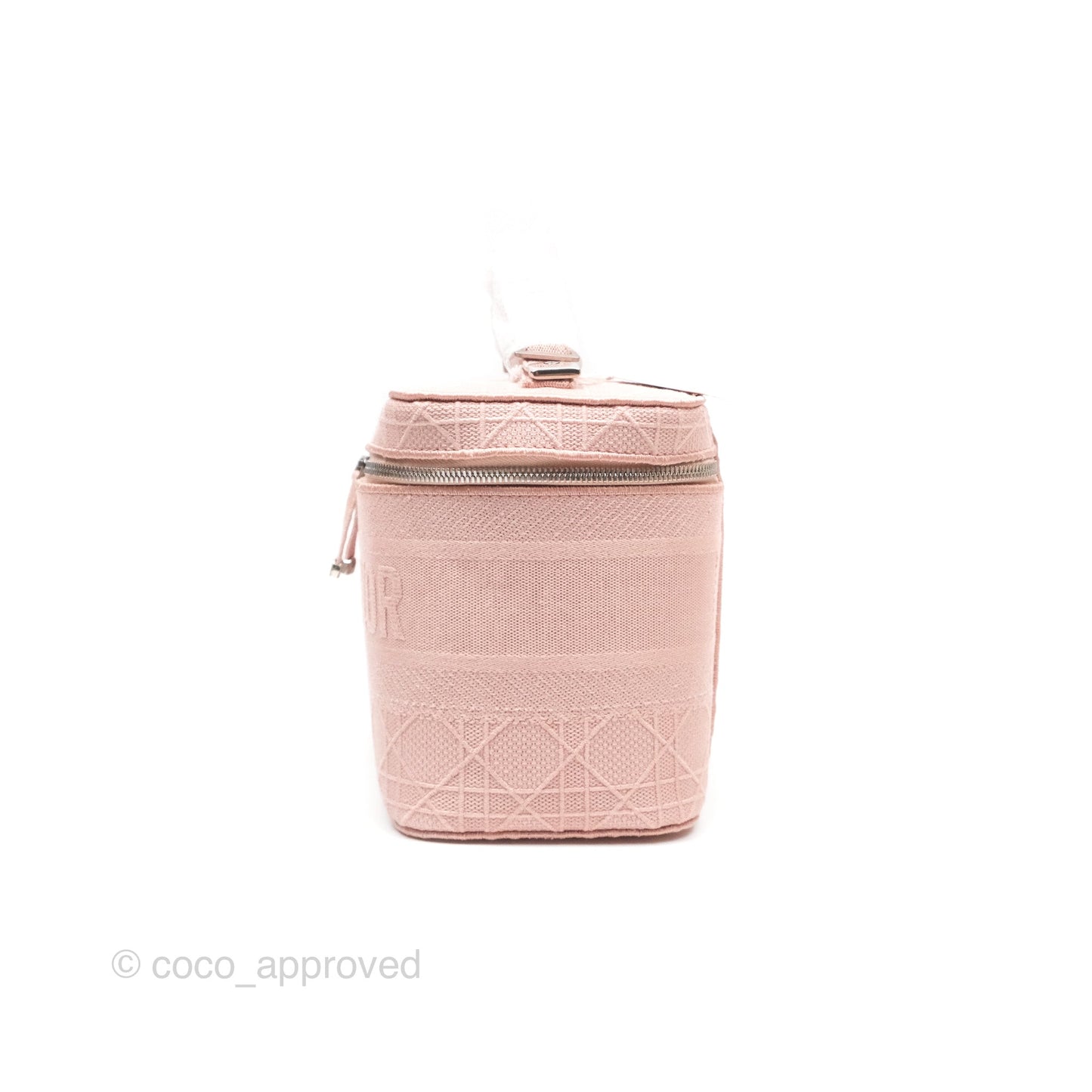 Christian Dior DiorTravel Vanity Case Pink Cannage