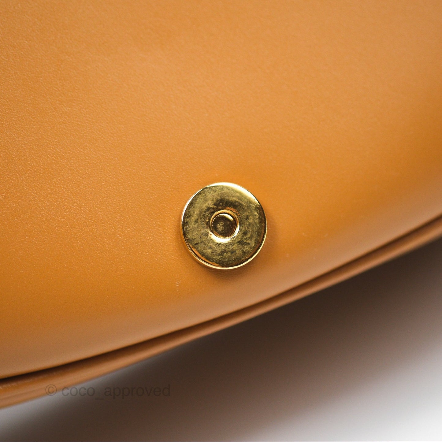 Christian Dior Medium Bobby Bag Camel Calfskin Gold Hardware
