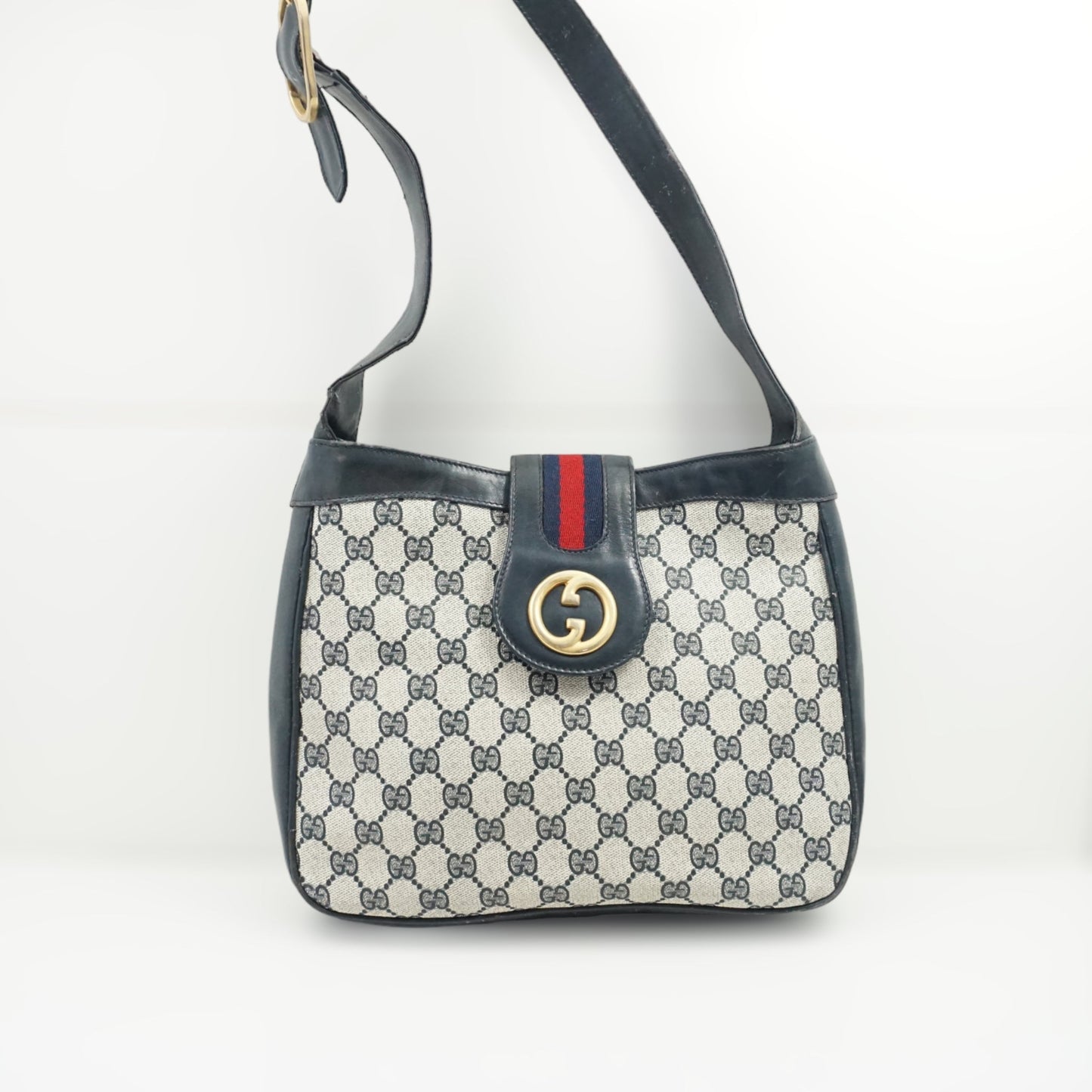 Gucci Læder Skuldertaske