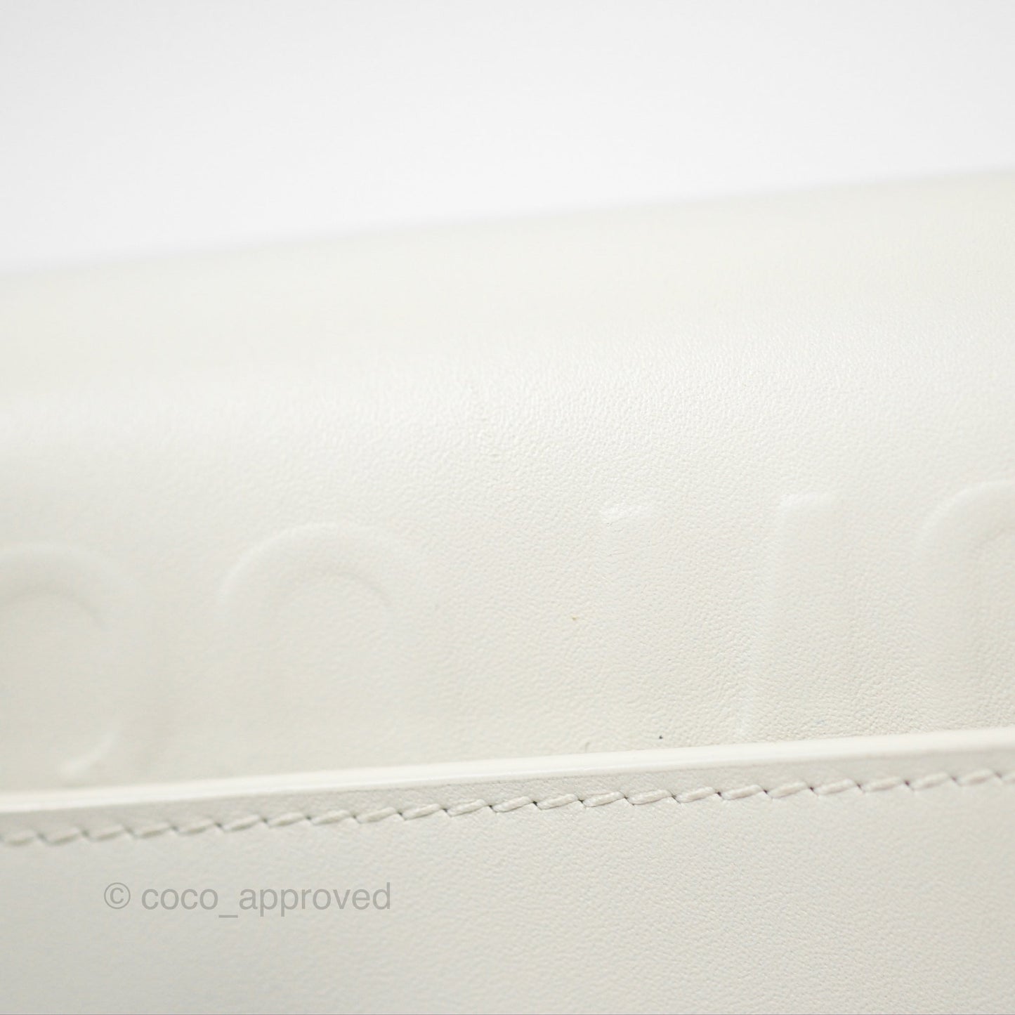 Christian Dior Bobby East-West Bag Calfskin White