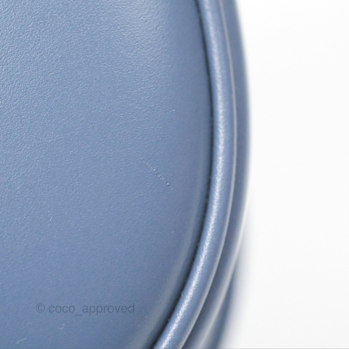 Christian Dior Medium Bobby Bag Blue Calfskin Gold Hardware