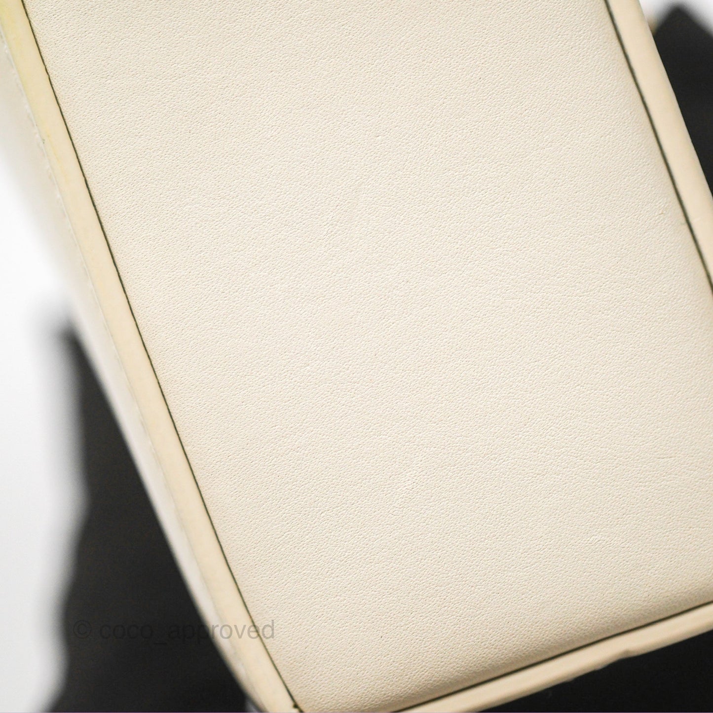 Christian Dior 30 Montaigne Box Bag White Calfskin