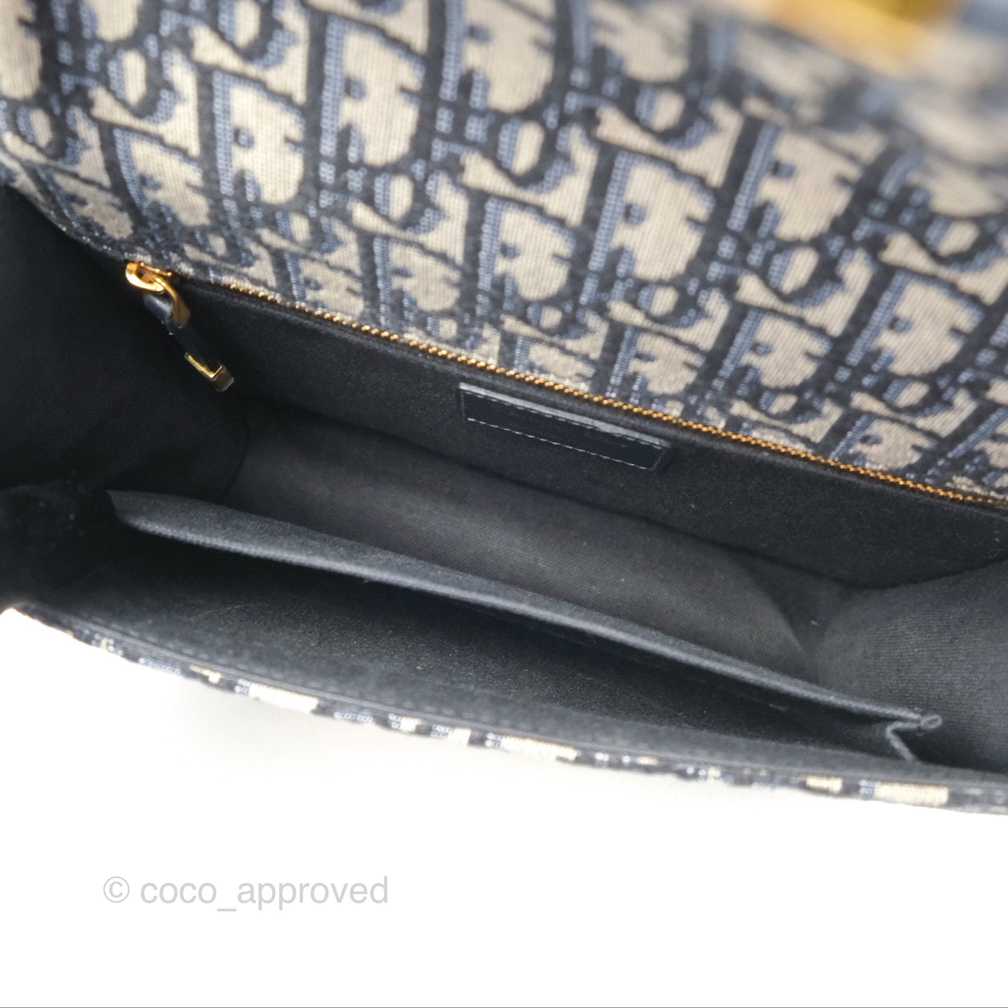 Dior 30 Montaigne Bag Blue Dior Oblique Jacquard