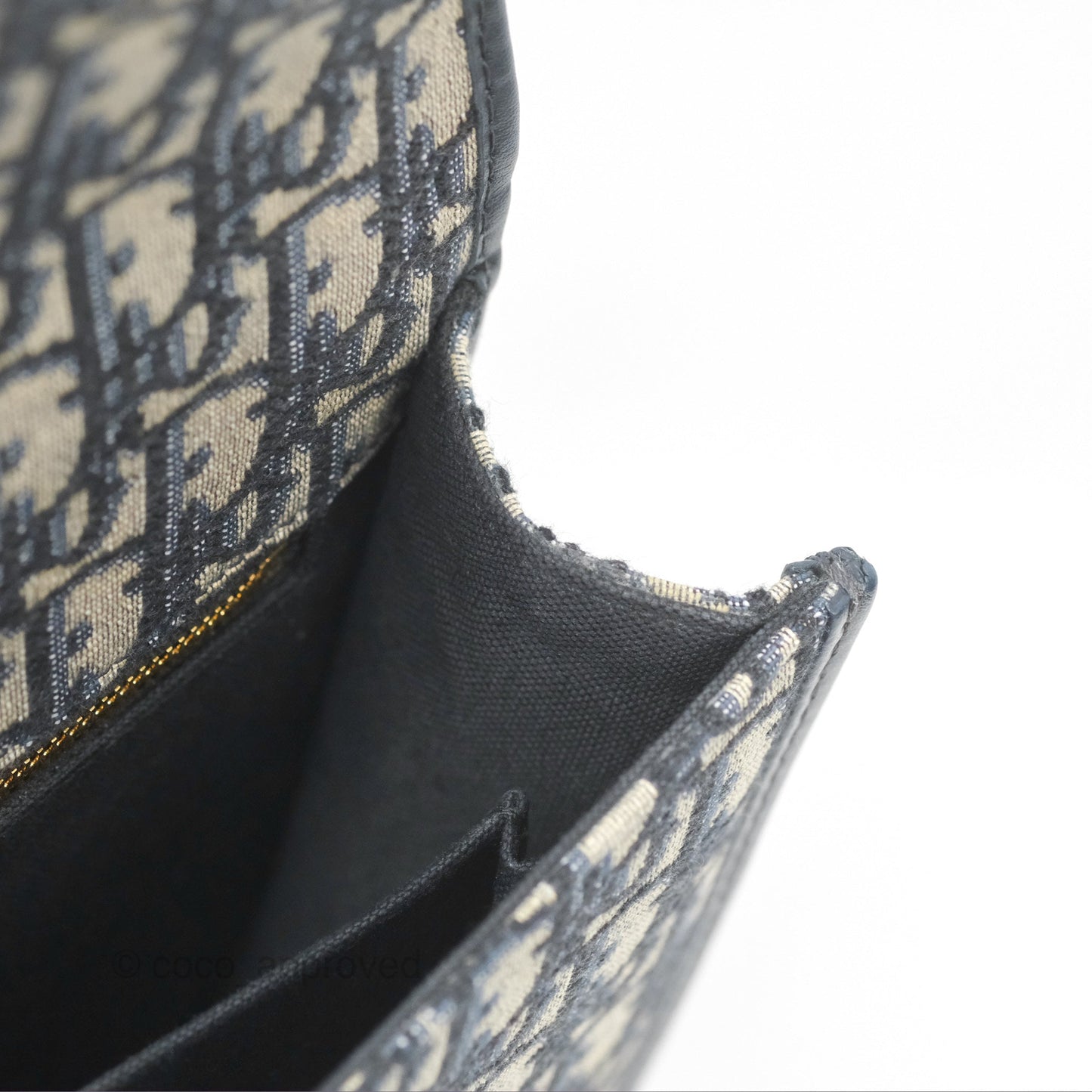 Dior 30 Montaigne Bag Blue Dior Oblique Jacquard