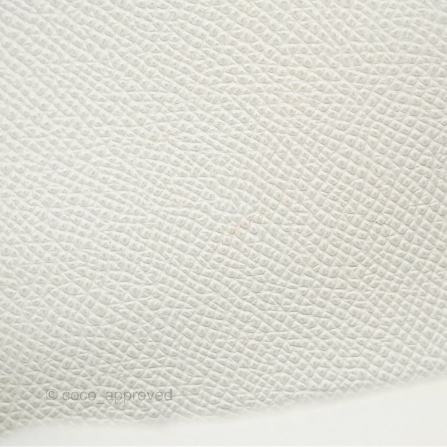Christian Dior Saddle Bag White Grained Calfskin Gold Hardware