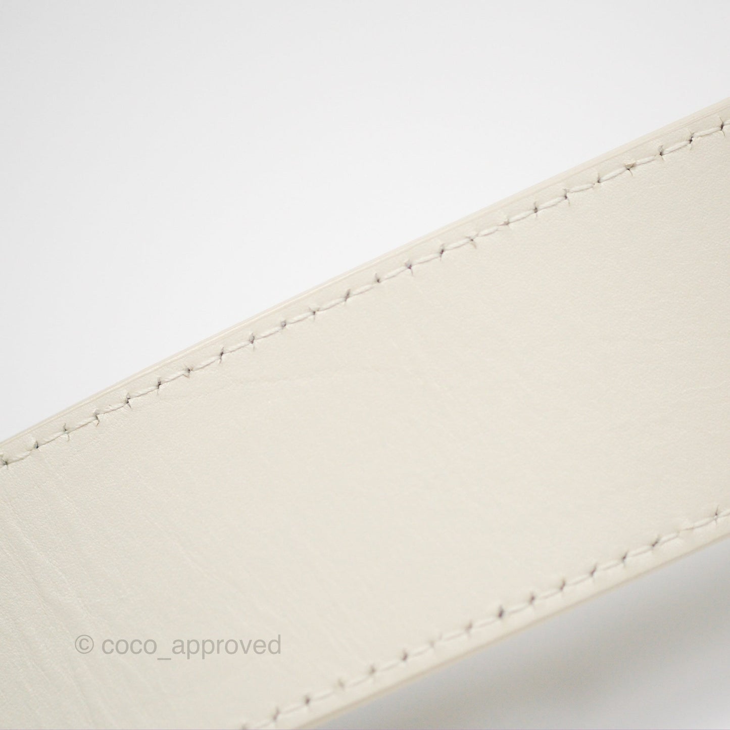 Christian Dior 30 Montaigne Box Bag White Calfskin