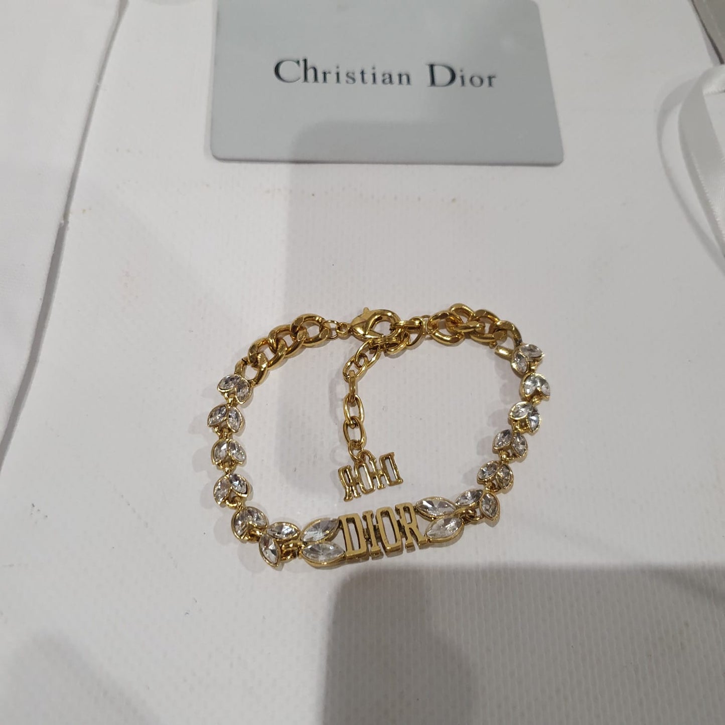 Christian Dior Necklace, bracelet and earrings