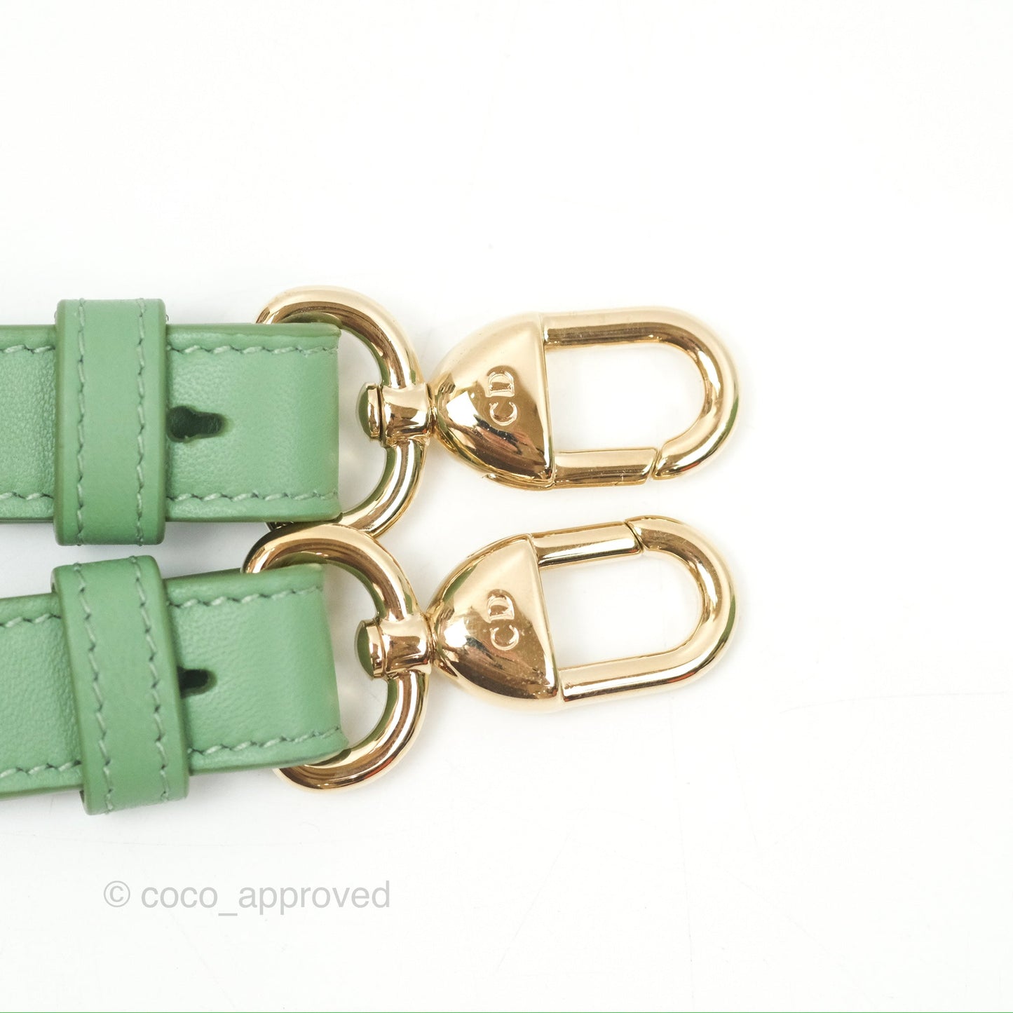 Christian Dior My ABCDior Lady Dior Avocado Green Lambskin Gold Hardware