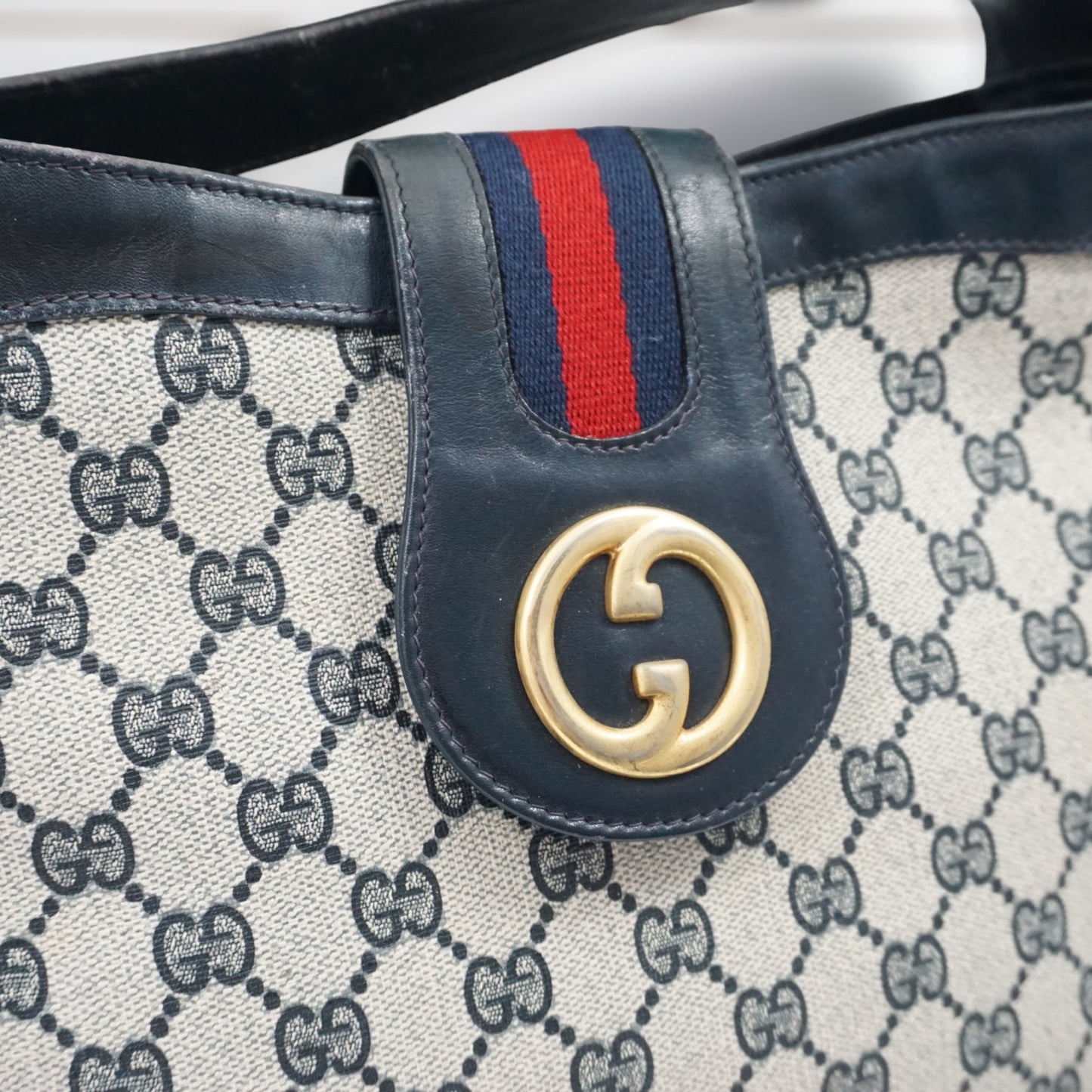 Gucci Læder Skuldertaske