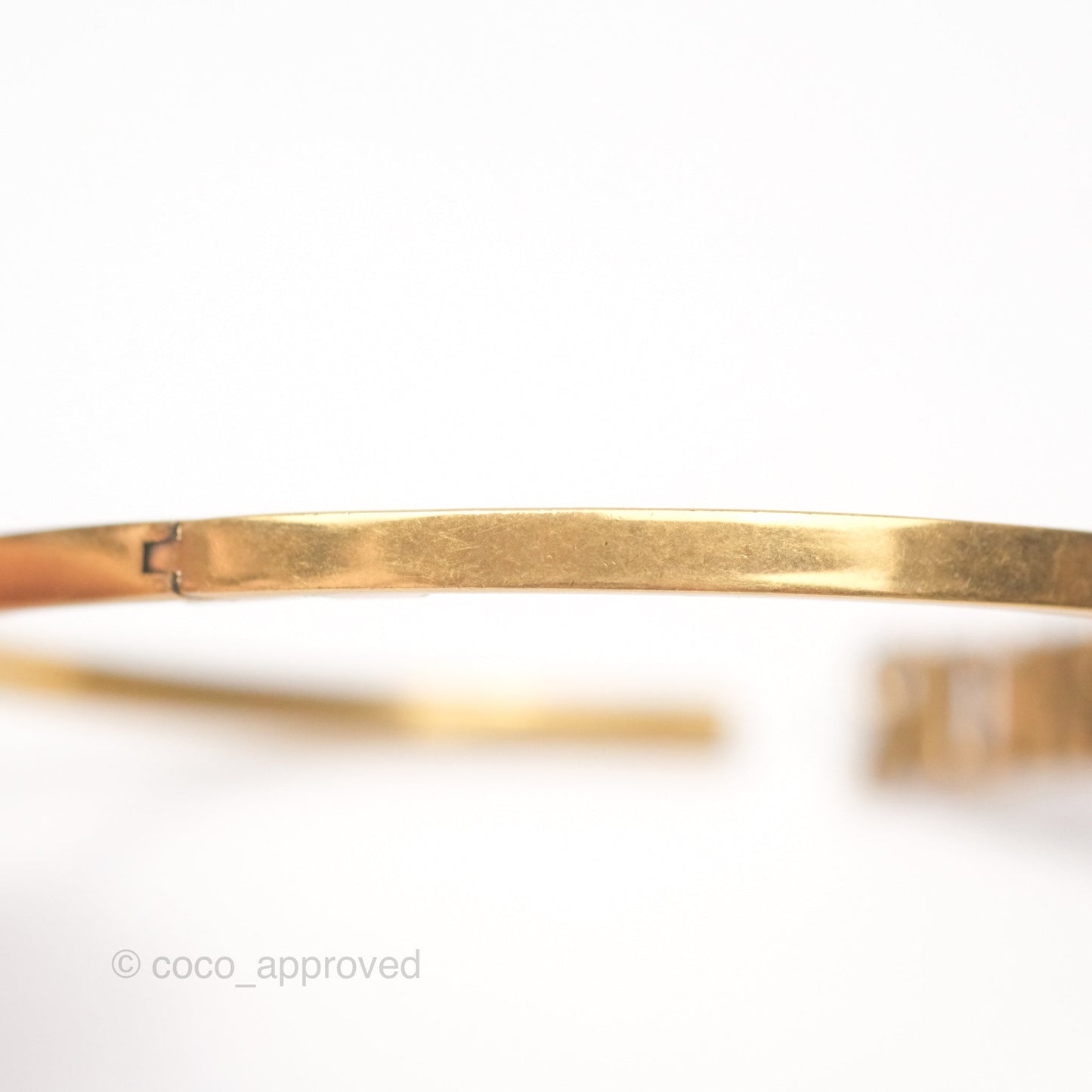 Christian Dior J'adior Choker Gold Tone