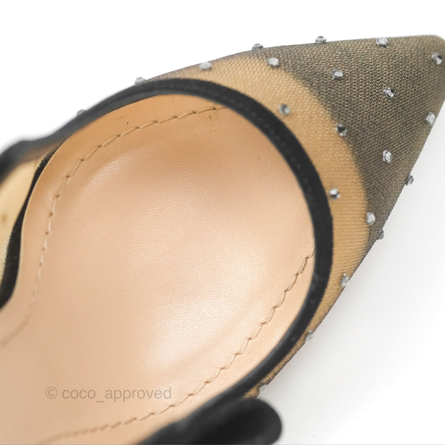 Christian Dior J’adior Polka Dot Slingback Pumps Size 36.5