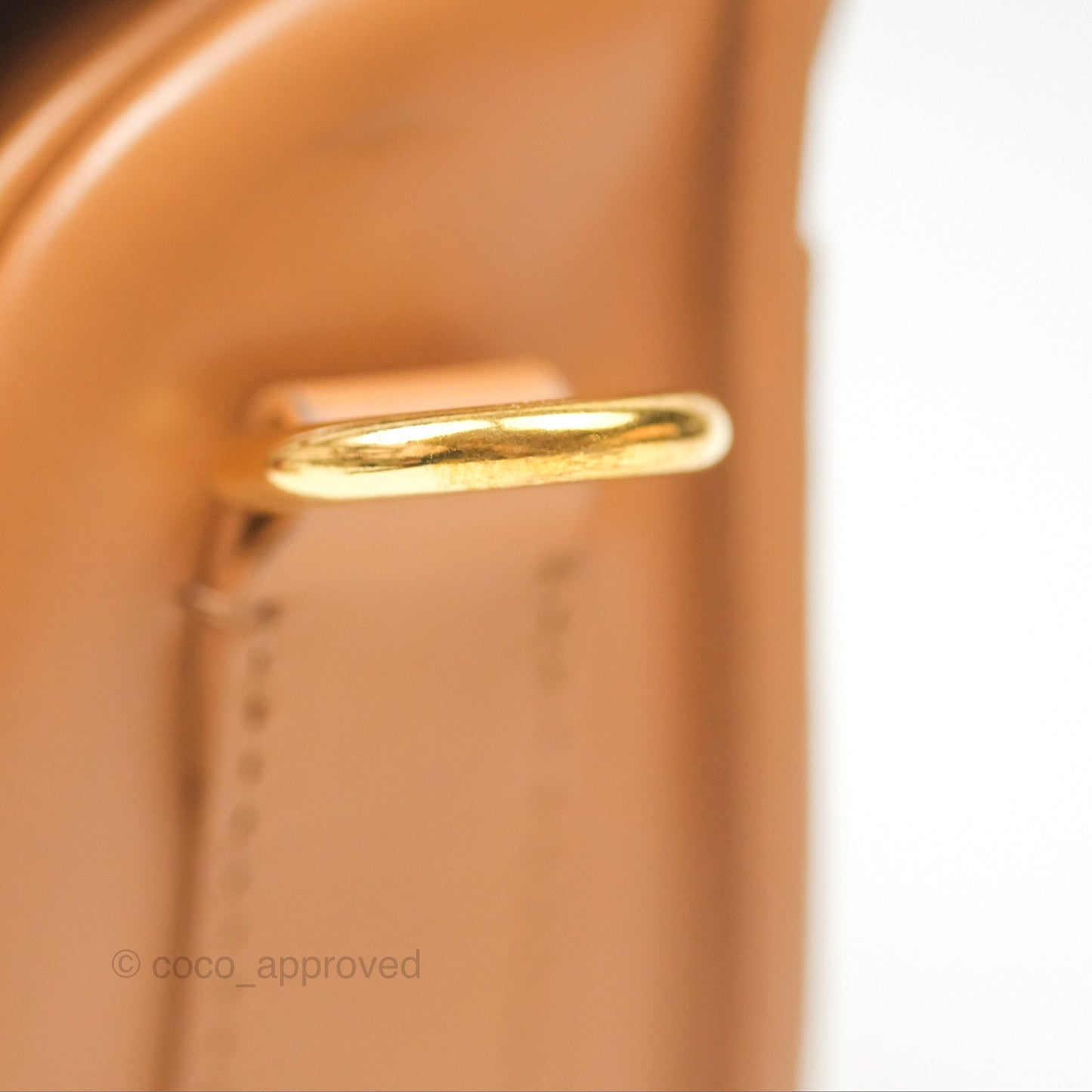 Christian Dior Bobby East-West Bag Calfskin Camel
