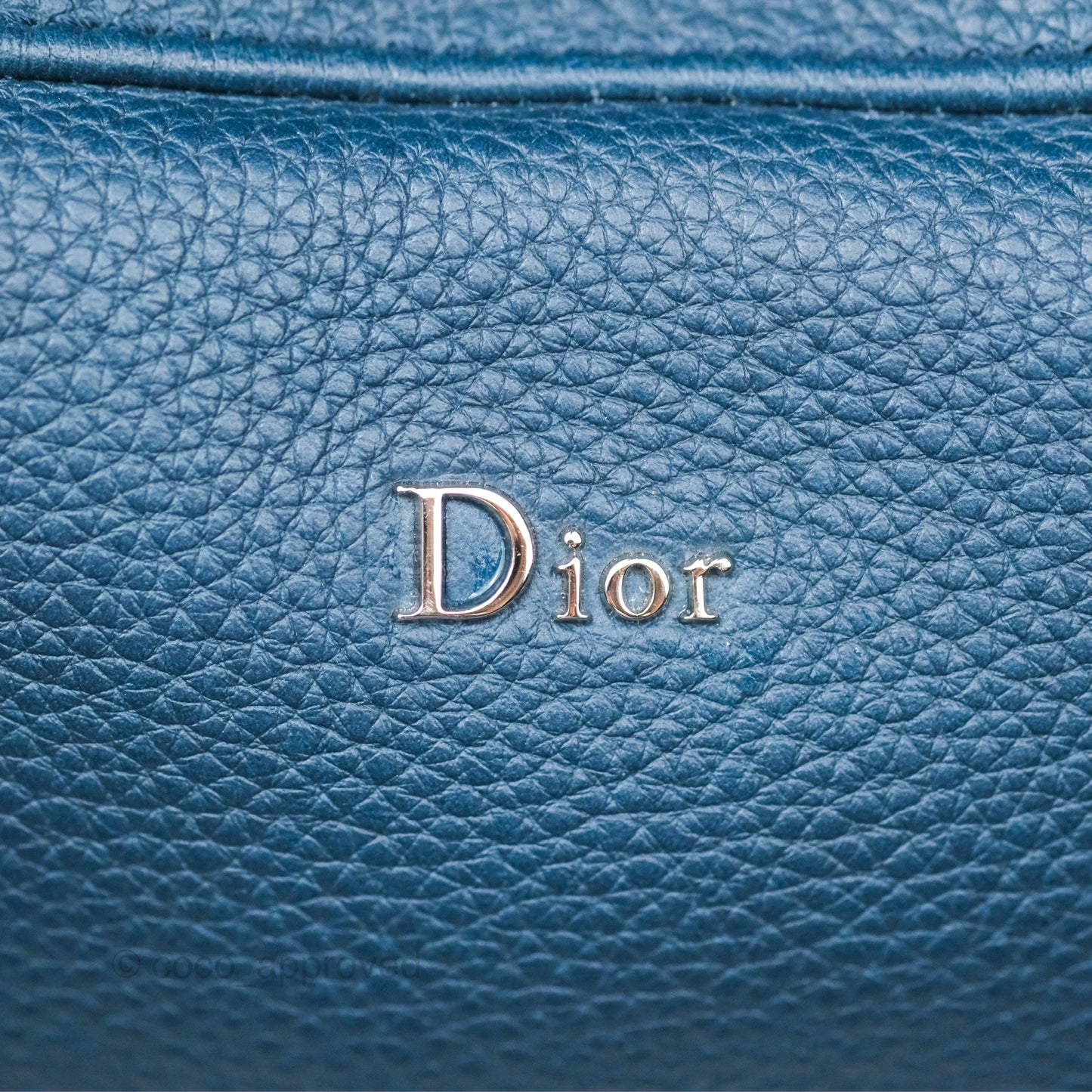 Christian Dior Backpack Calfskin Navy