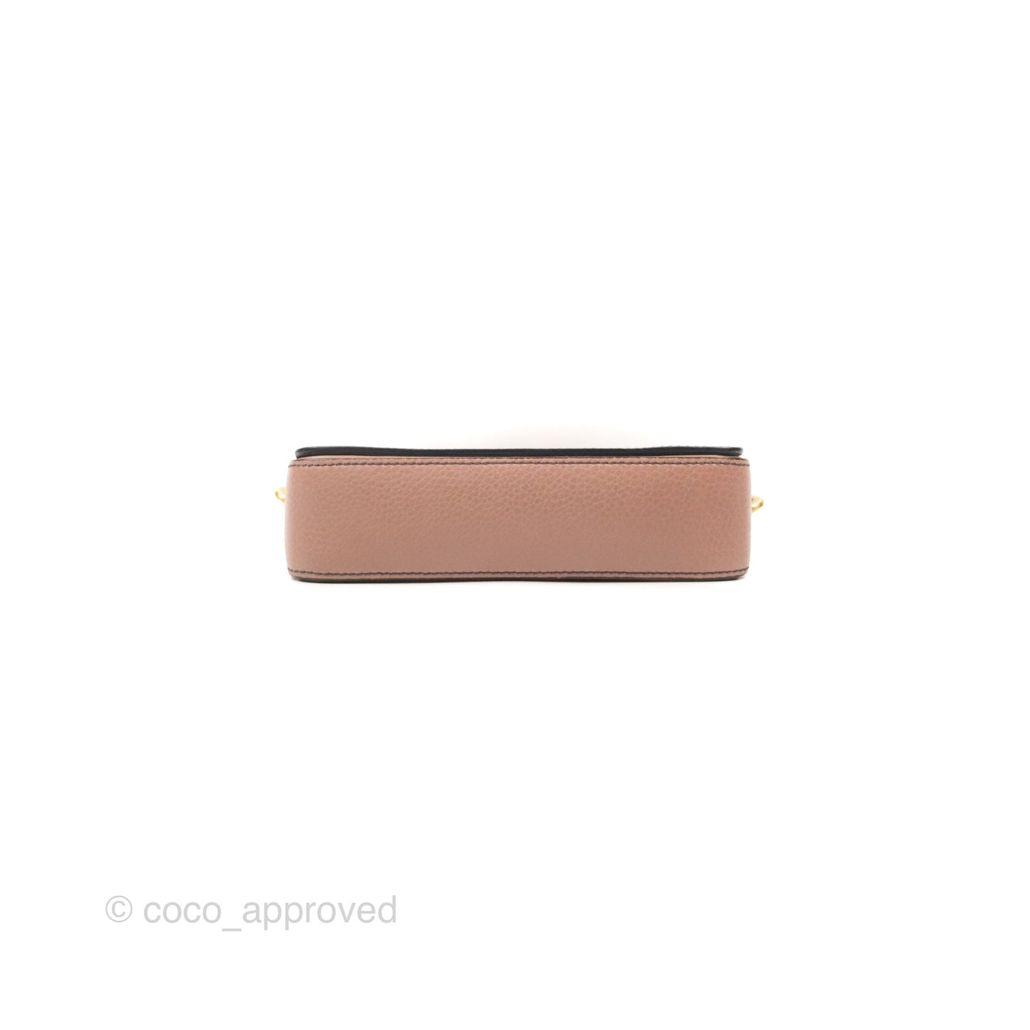 Christian Dior J'Adior Strap Flap Bag Dusty Pink Grained Calfskin