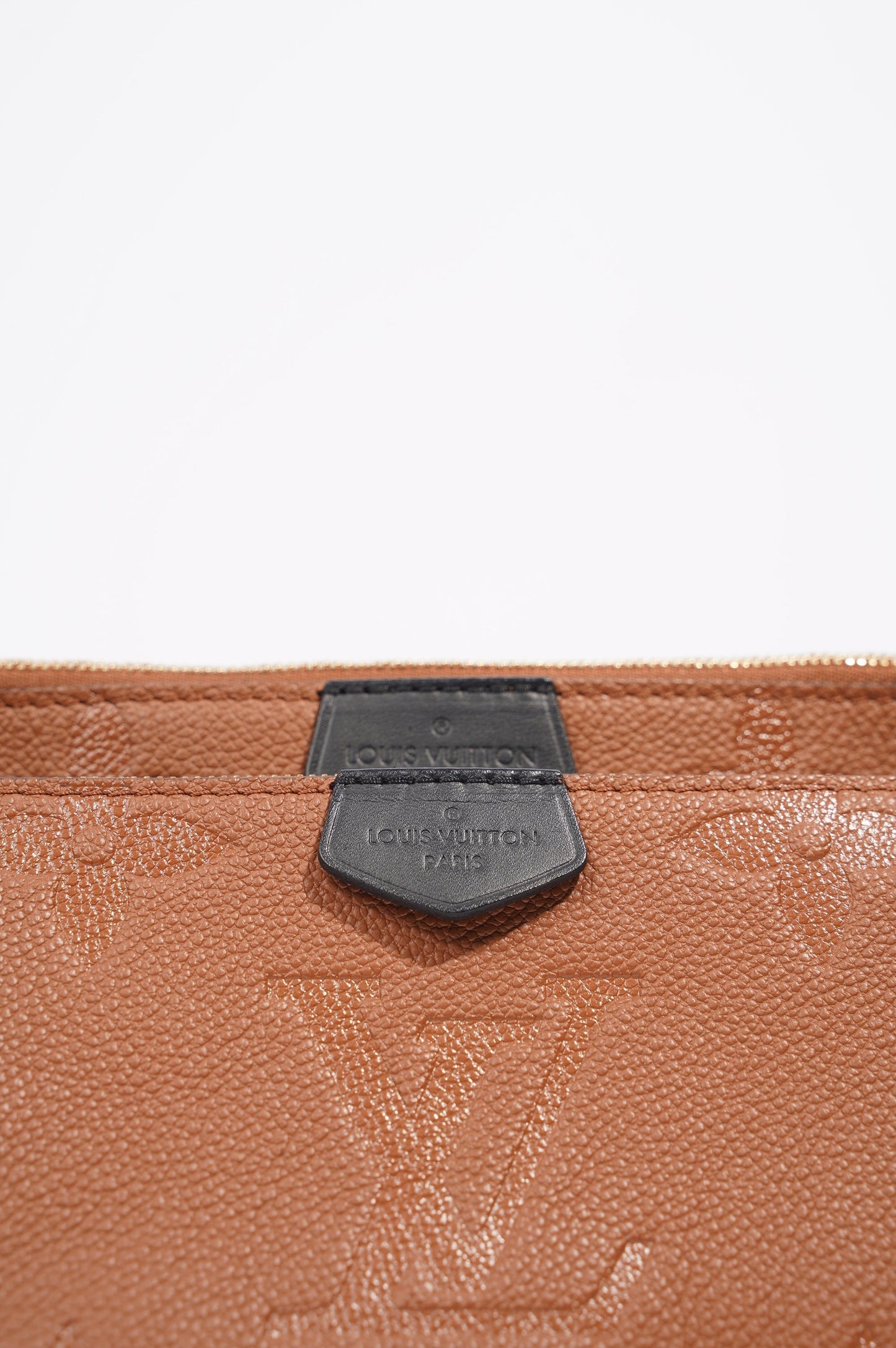 Louis Vuitton Womens Multi Pochette Accessoires Tan / Leopard