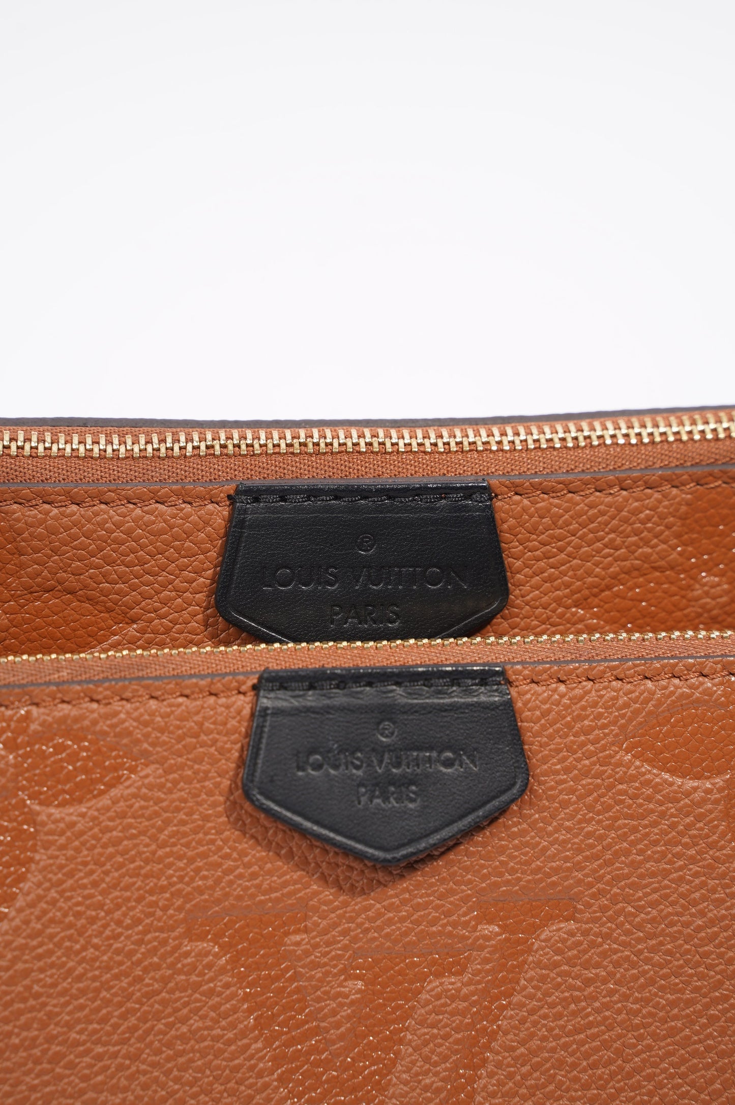 Louis Vuitton Womens Multi Pochette Accessoires Tan / Leopard