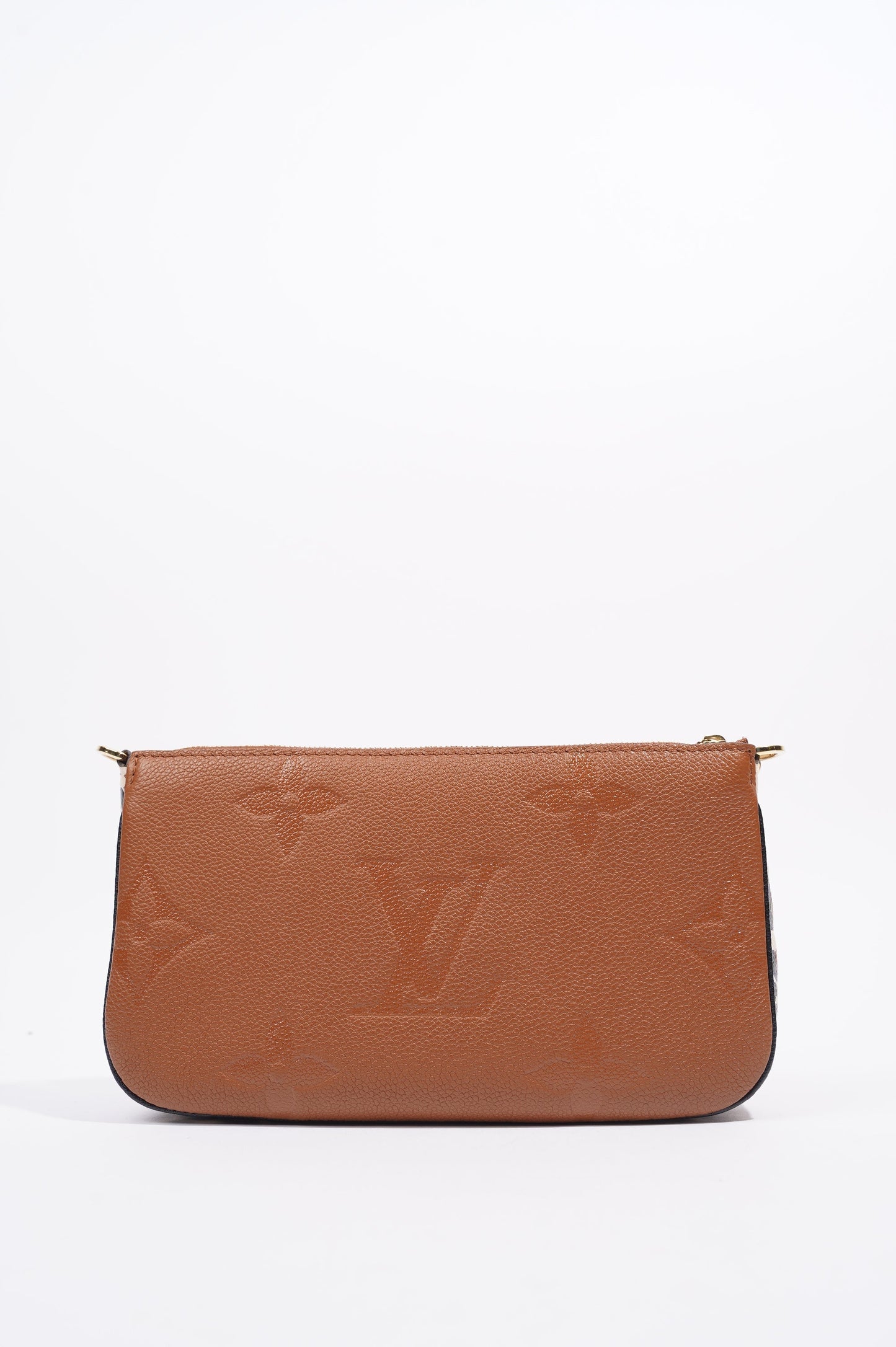 Louis Vuitton Womens Multi Pochette Accessoires Tan / Leopard