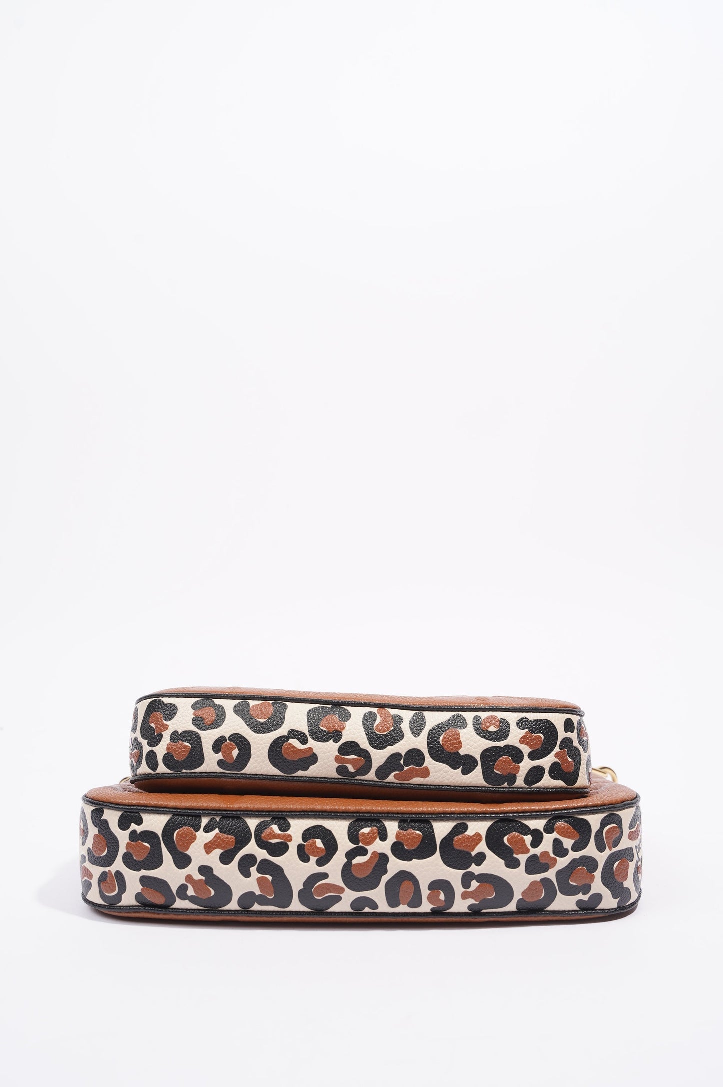 Louis Vuitton Womens Multi Pochette Accessoires Tan / Leopard