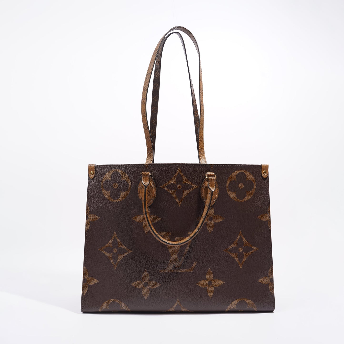 Louis Vuitton Womens On The Go Reverse Monogram GM