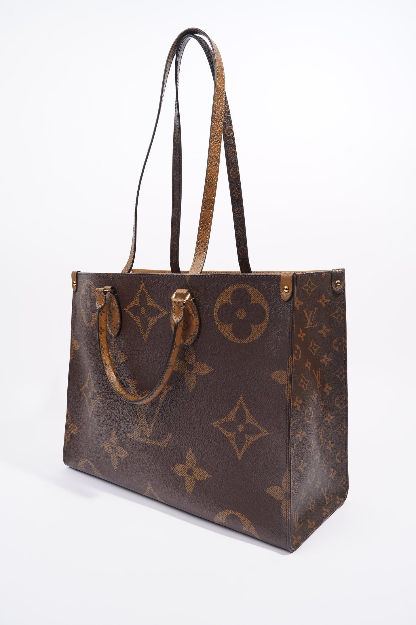 Louis Vuitton Womens On The Go Reverse Monogram GM