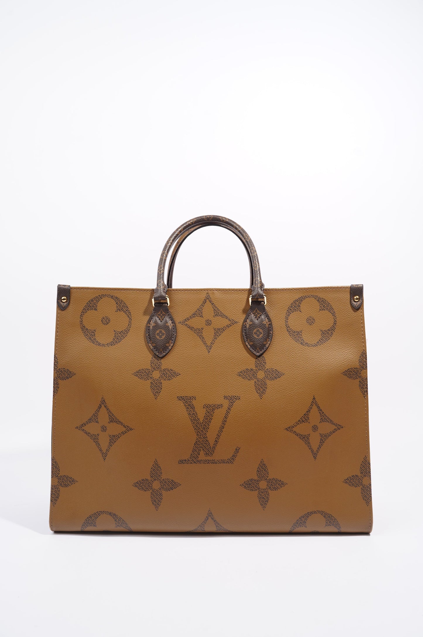Louis Vuitton Womens On The Go Reverse Monogram GM
