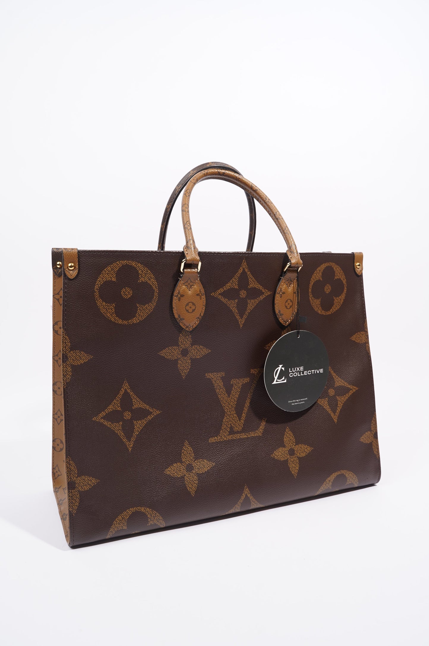 Louis Vuitton Womens On The Go Reverse Monogram GM