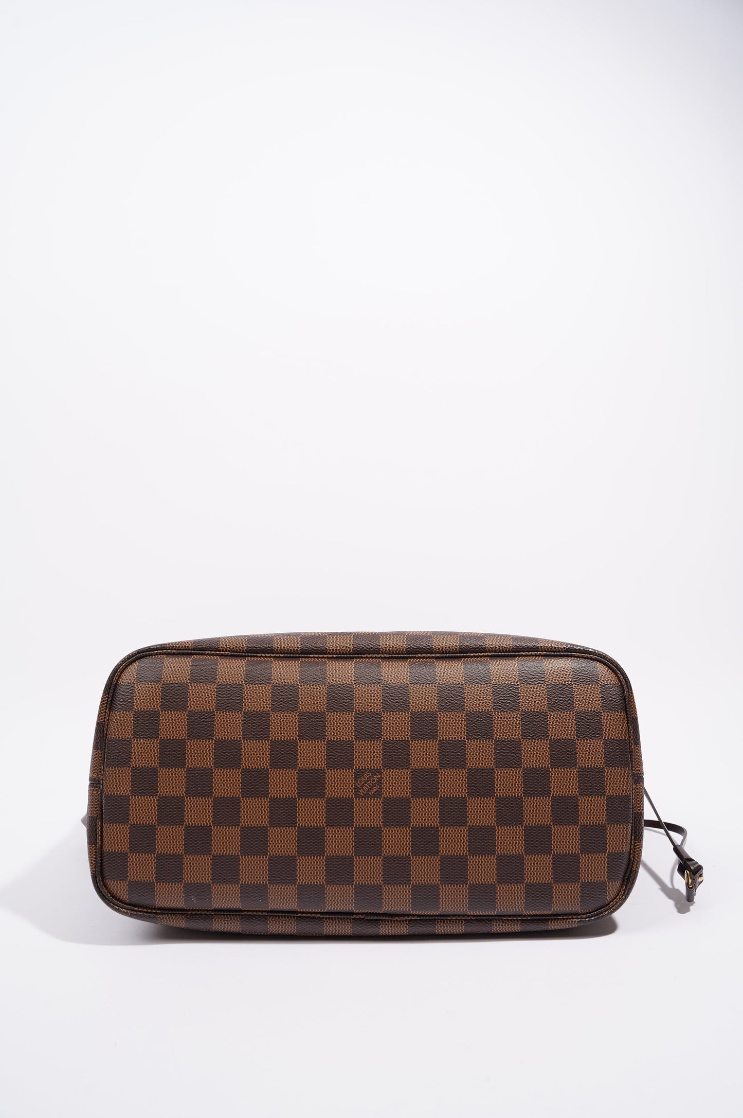 Louis Vuitton Womens Neverfull Bag Damier Ebene Canvas MM