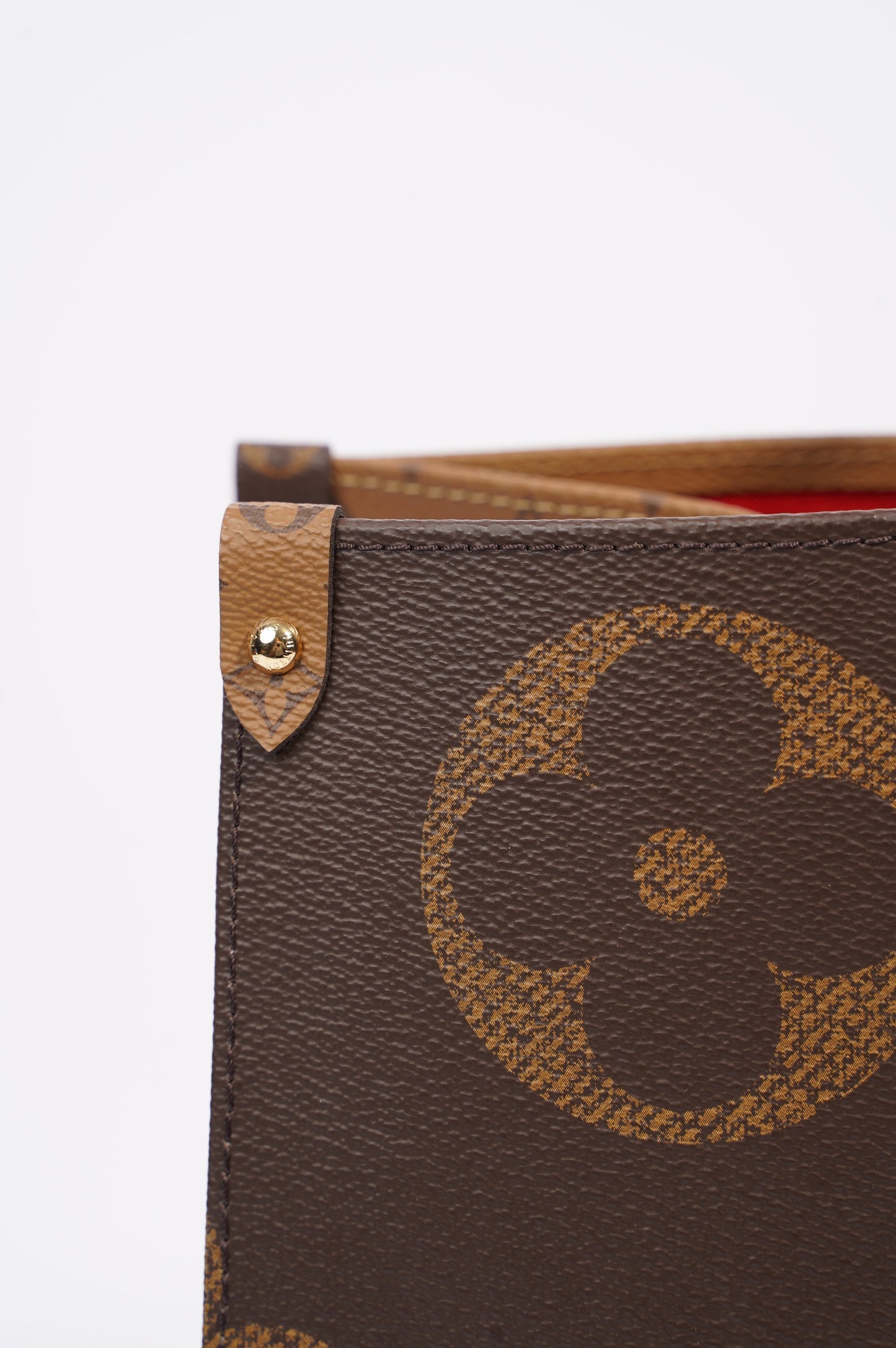 Louis Vuitton Womens On The Go Reverse Monogram GM