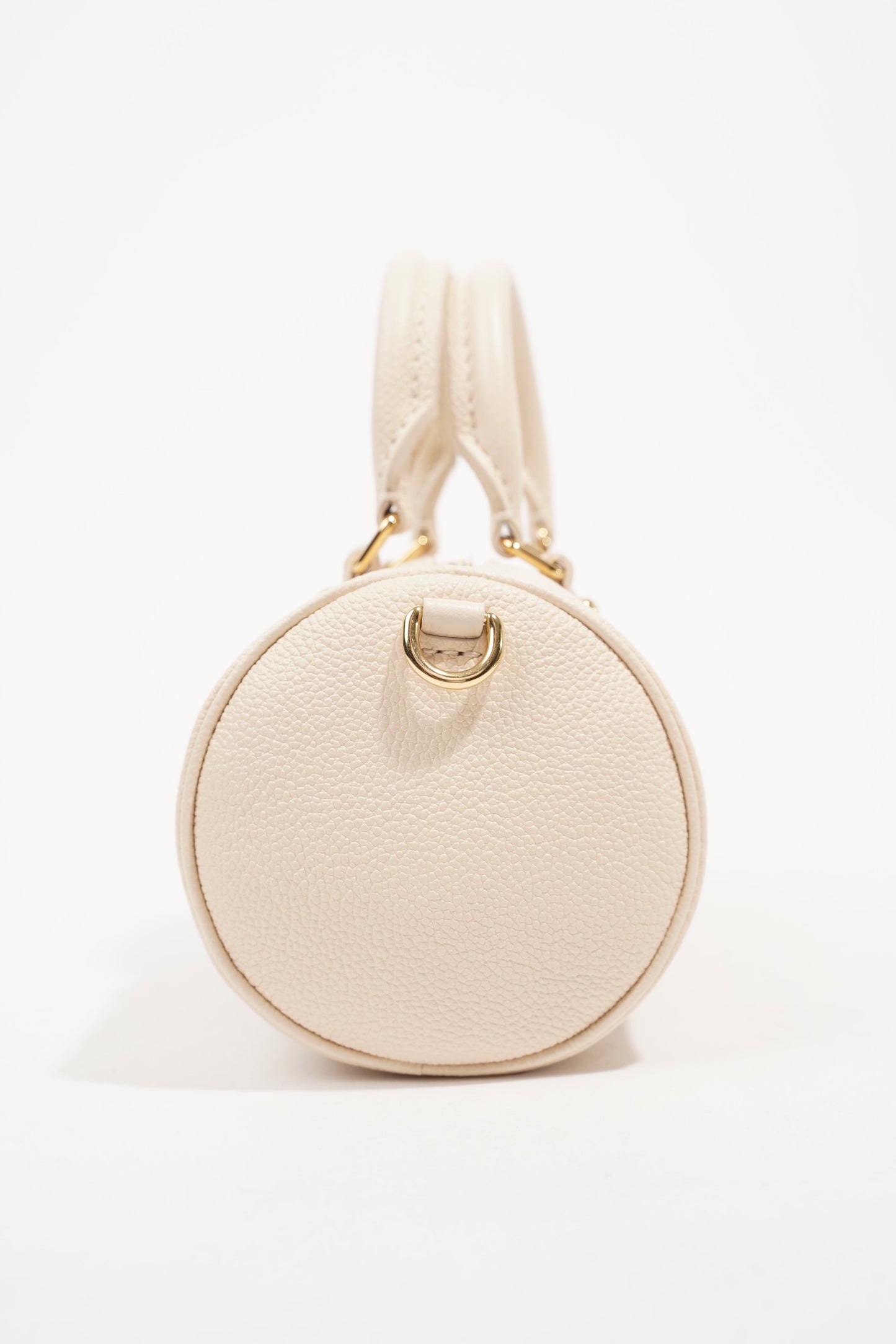 Louis Vuitton Womens Papillon BB Empreinte Cream