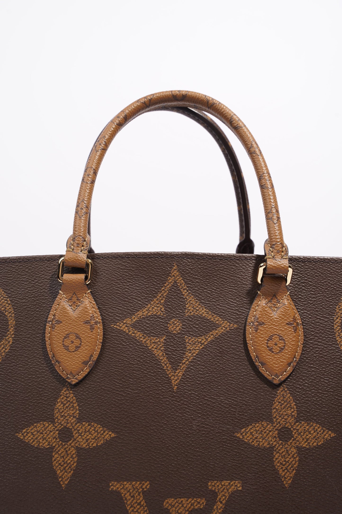 Louis Vuitton Womens On The Go Reverse Monogram GM