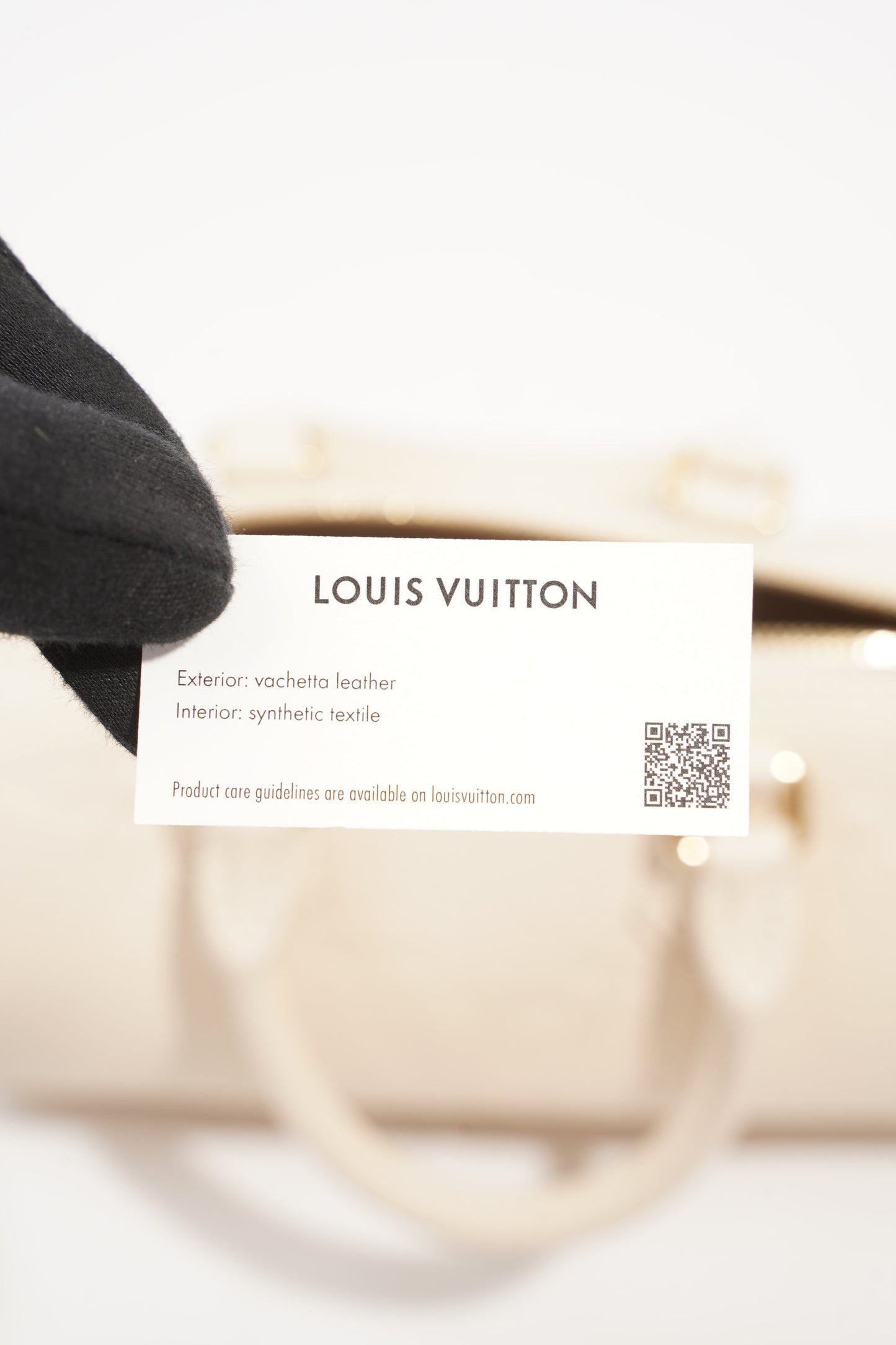 Louis Vuitton Womens Papillon BB Empreinte Cream