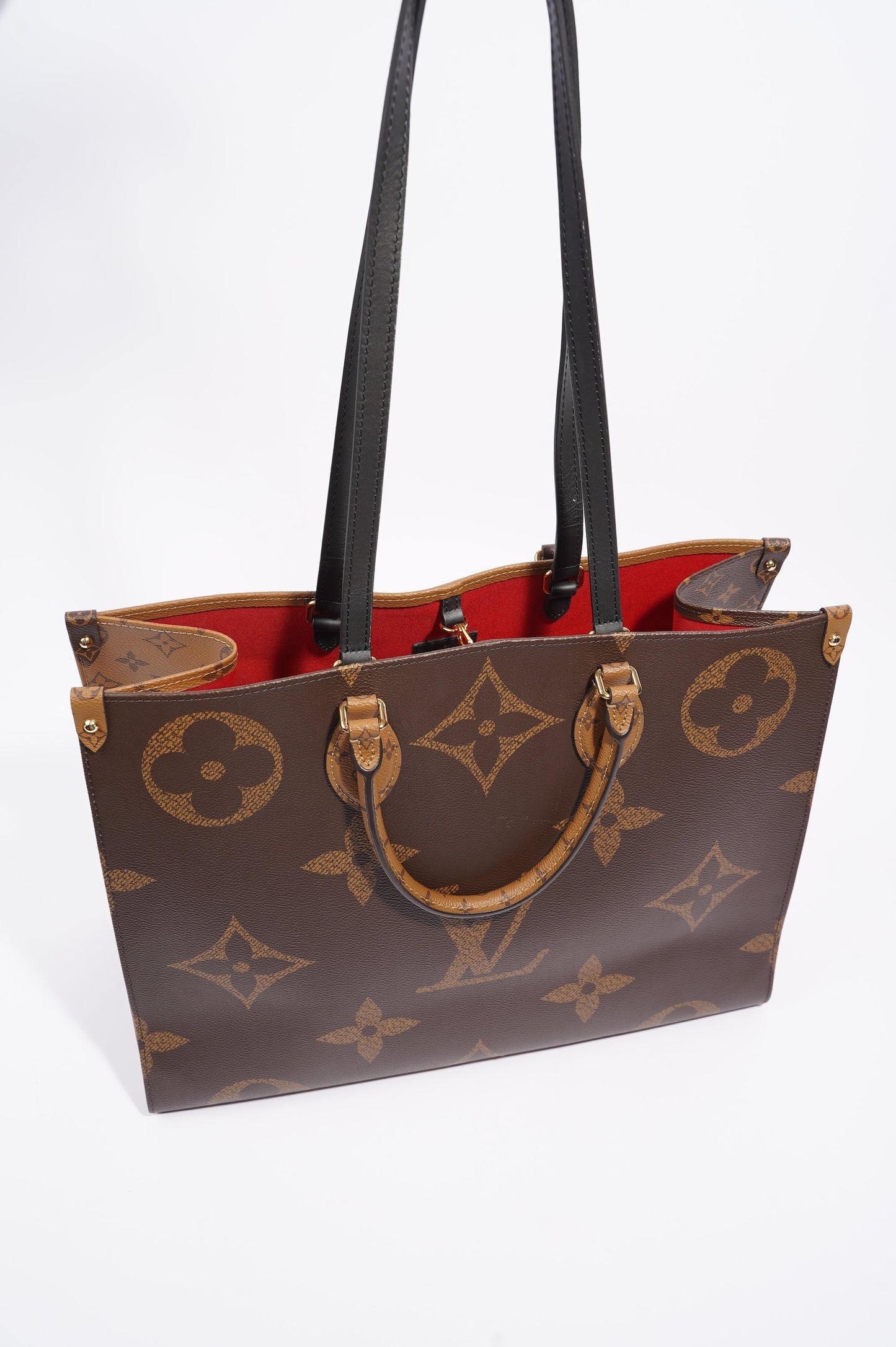 Louis Vuitton Womens On The Go Reverse Monogram GM