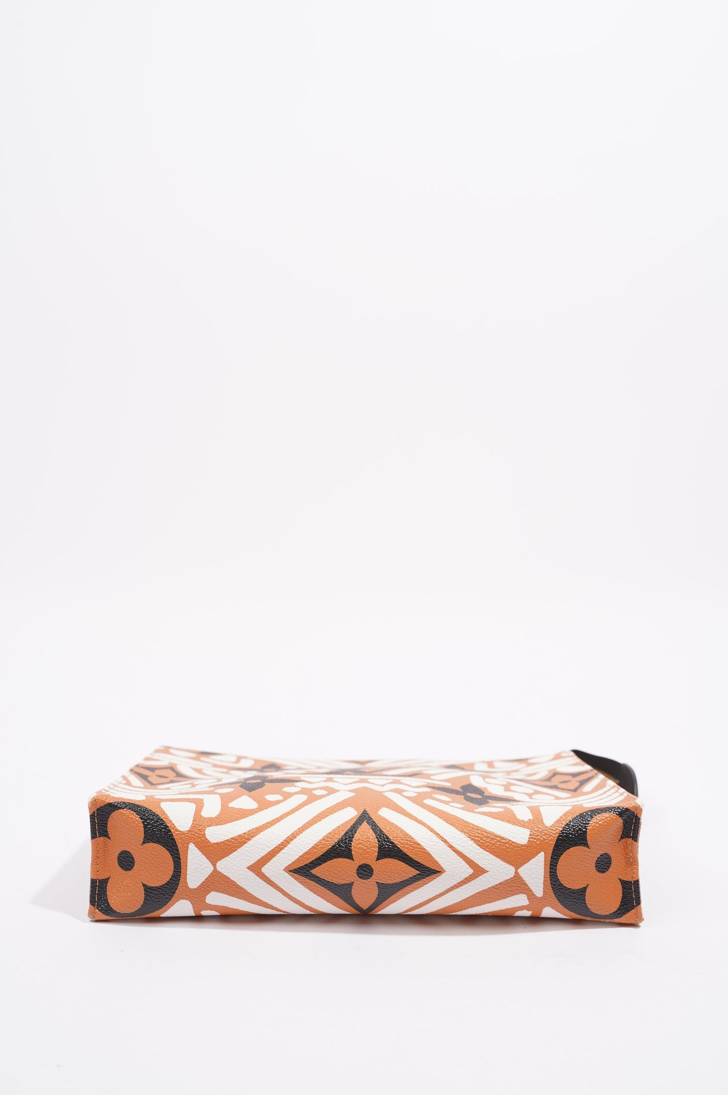 Louis Vuitton Womens Tribal Pochette Clutch Orange / White / Black