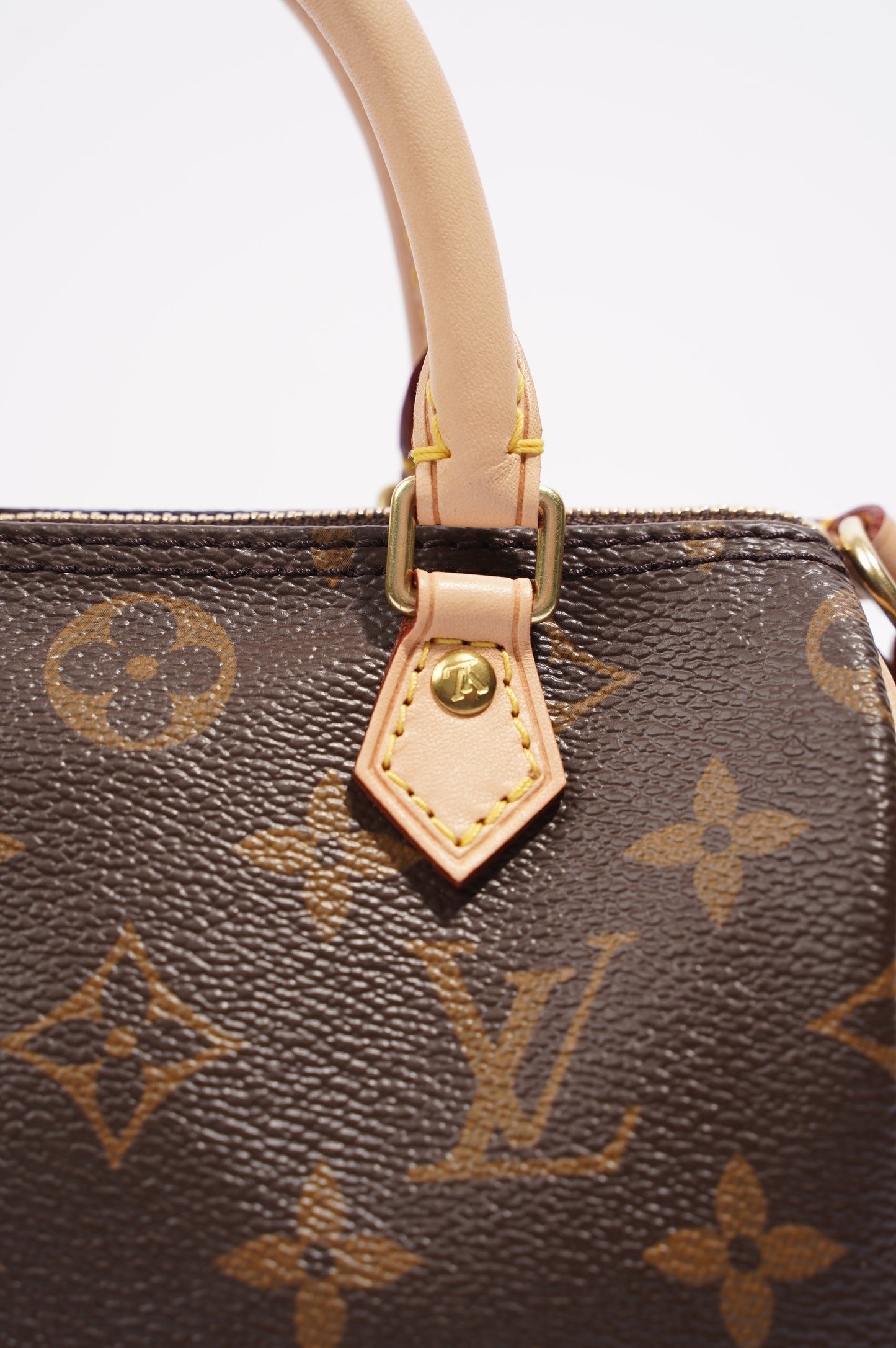 Louis Vuitton Womens Nano Speedy Monogram Canvas