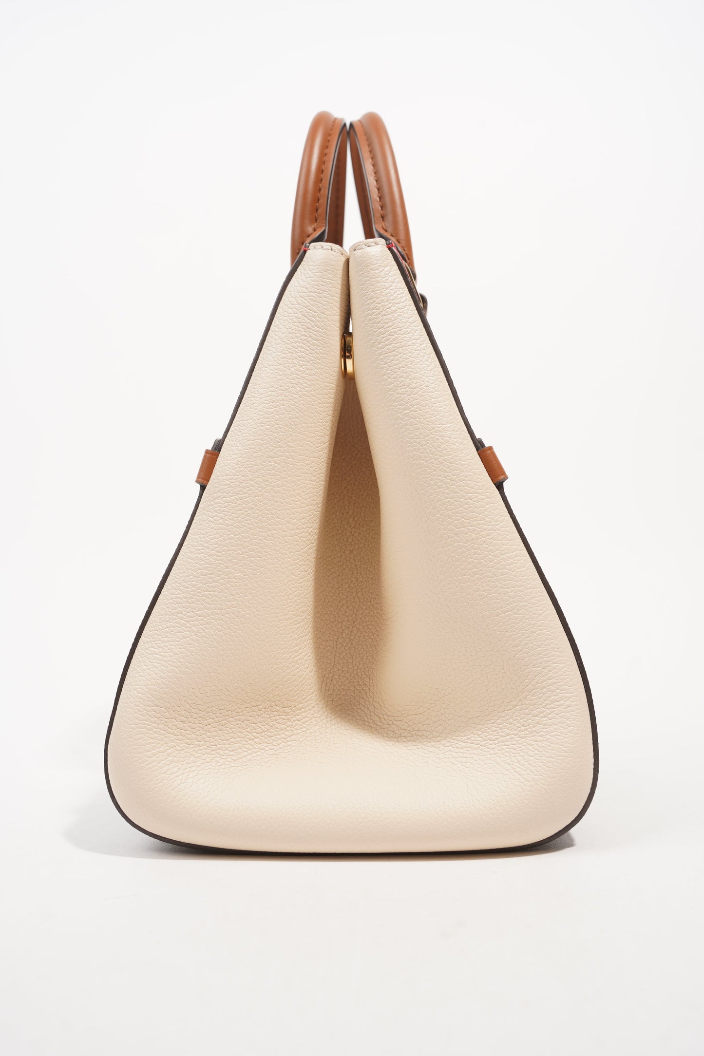 Louis Vuitton Womens Fold Tote Monogram Red Cream PM