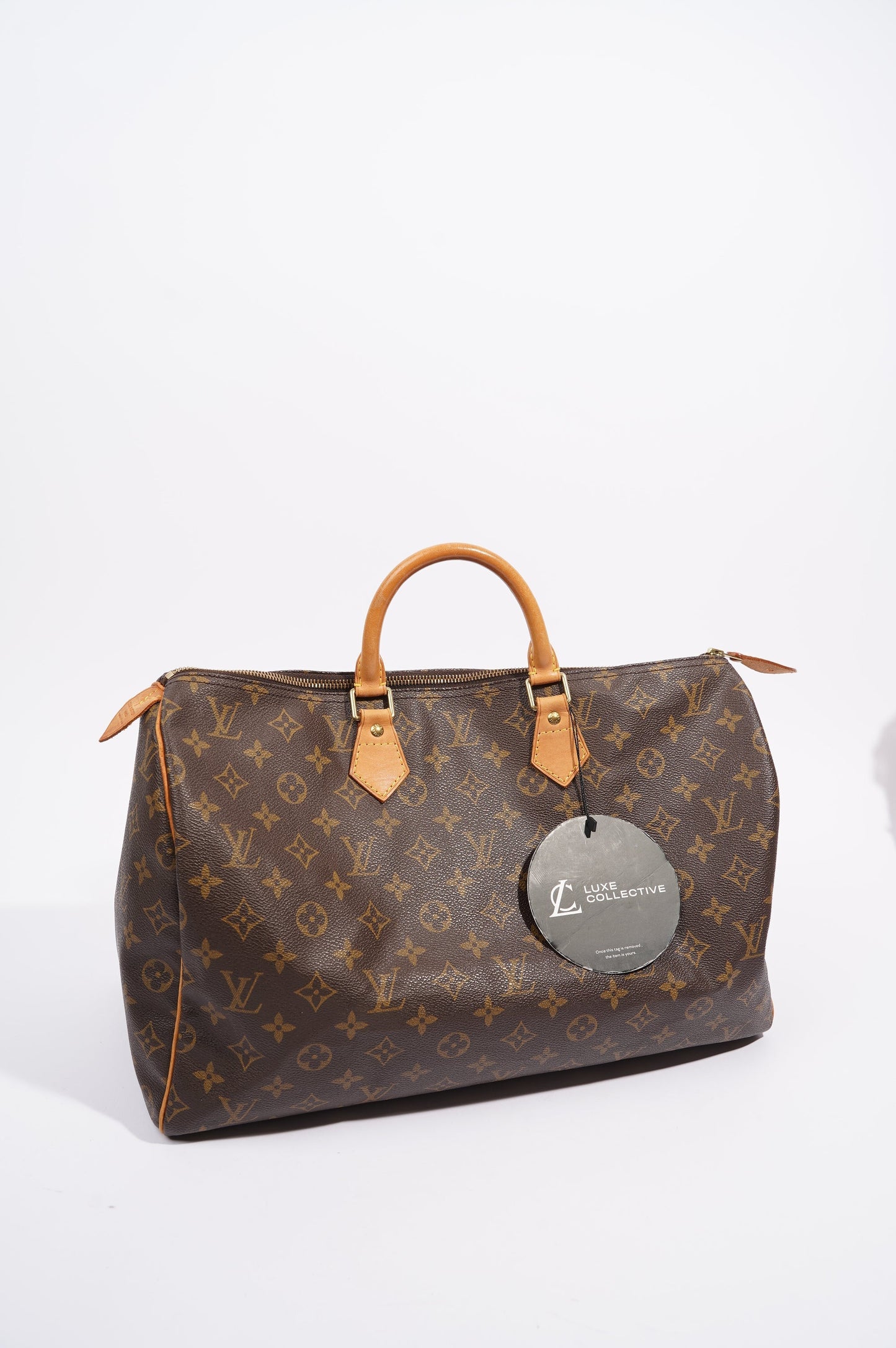 Louis Vuitton Womens Vintage Speedy Monogram 40