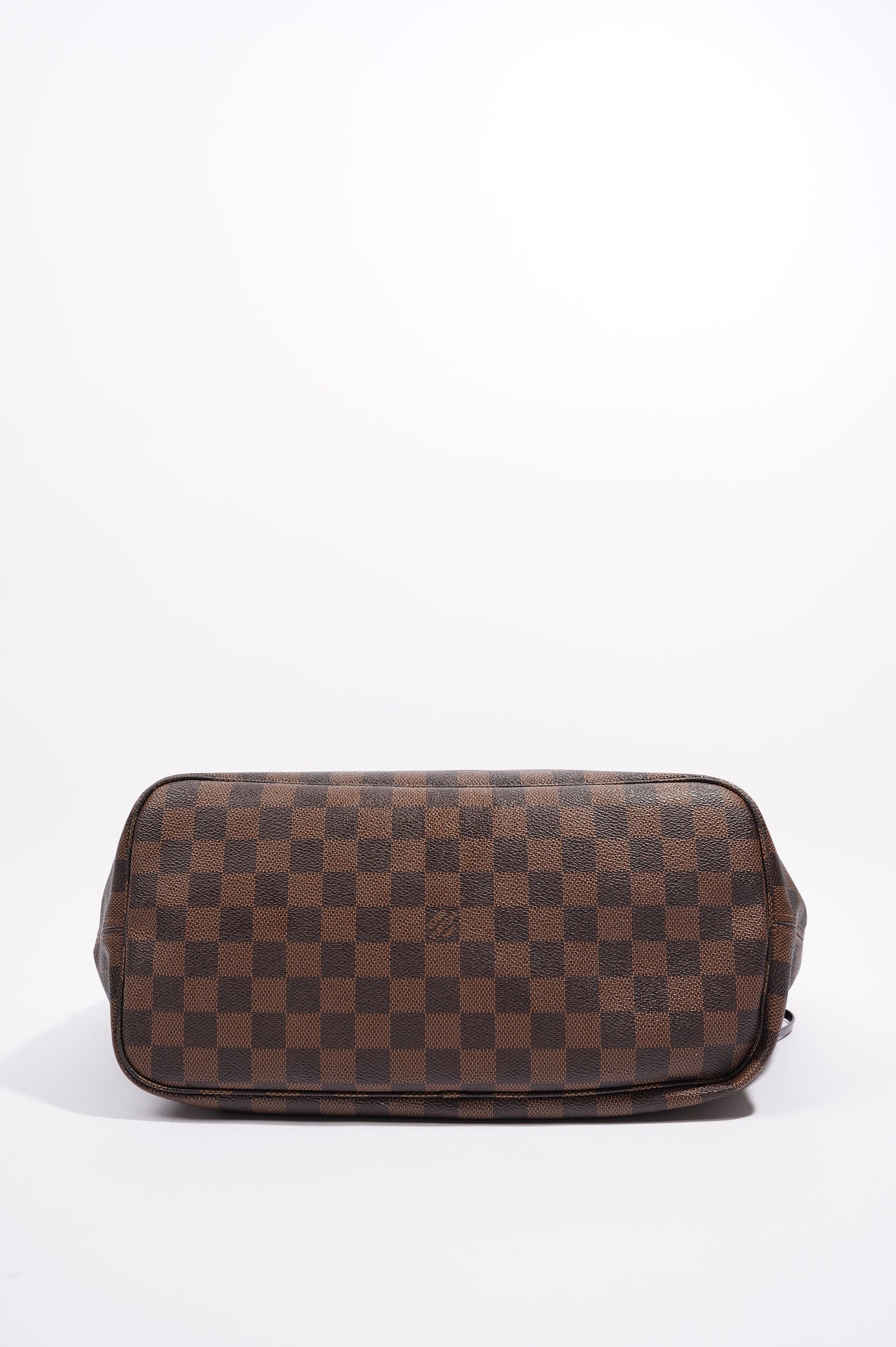 Louis Vuitton Womens Neverfull Bag Damier Ebene Canvas MM