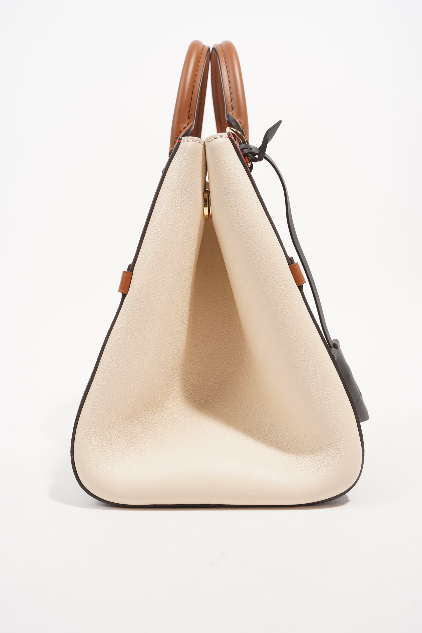 Louis Vuitton Womens Fold Tote Monogram Red Cream PM