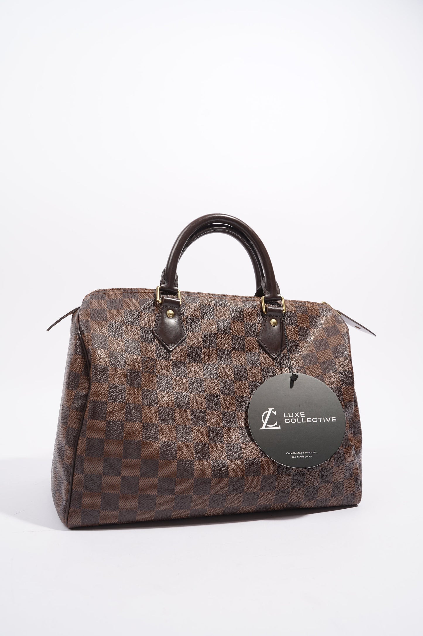 Louis Vuitton Womens Speedy Damier Ebene 30