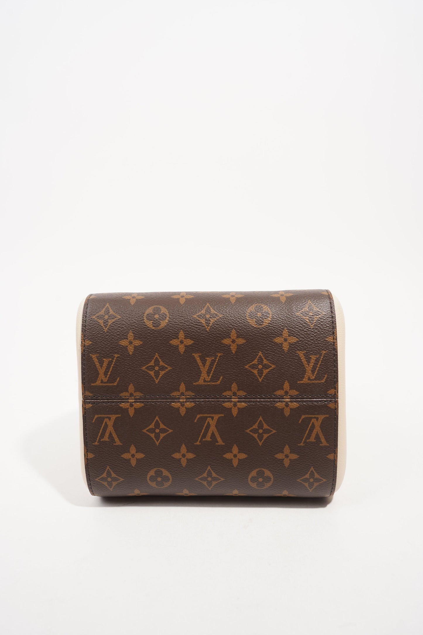 Louis Vuitton Womens Fold Tote Monogram Red Cream PM