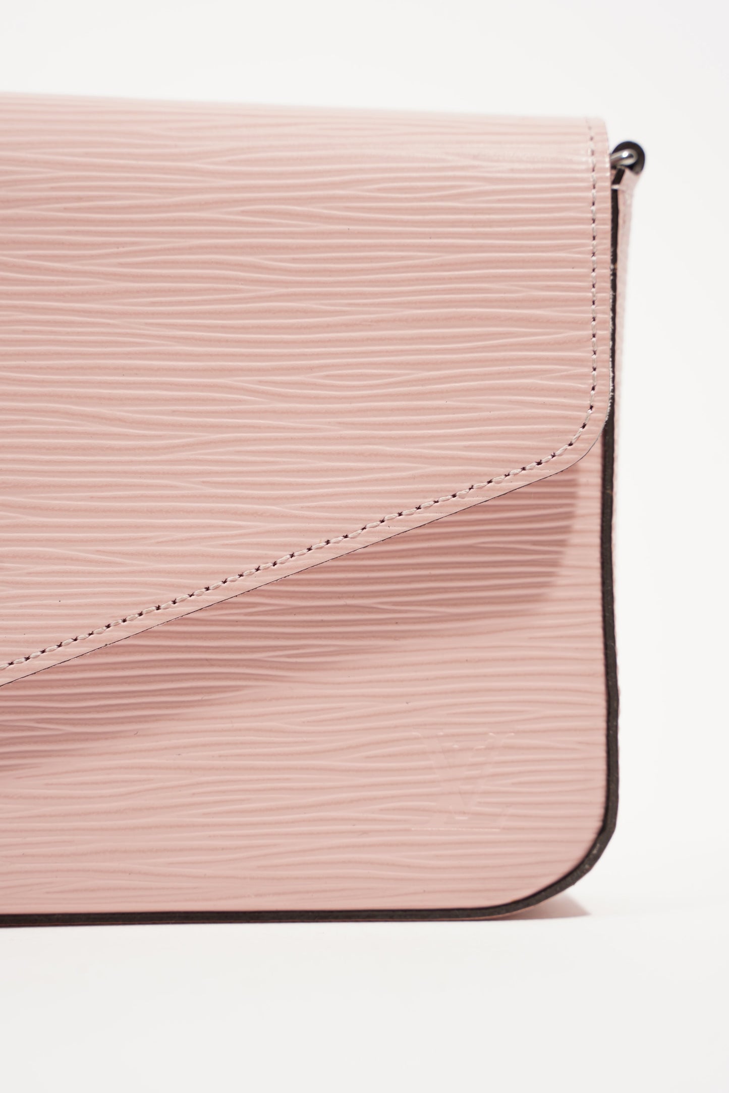 Louis Vuitton Womens Pochette Felicie Rose Epi Leather