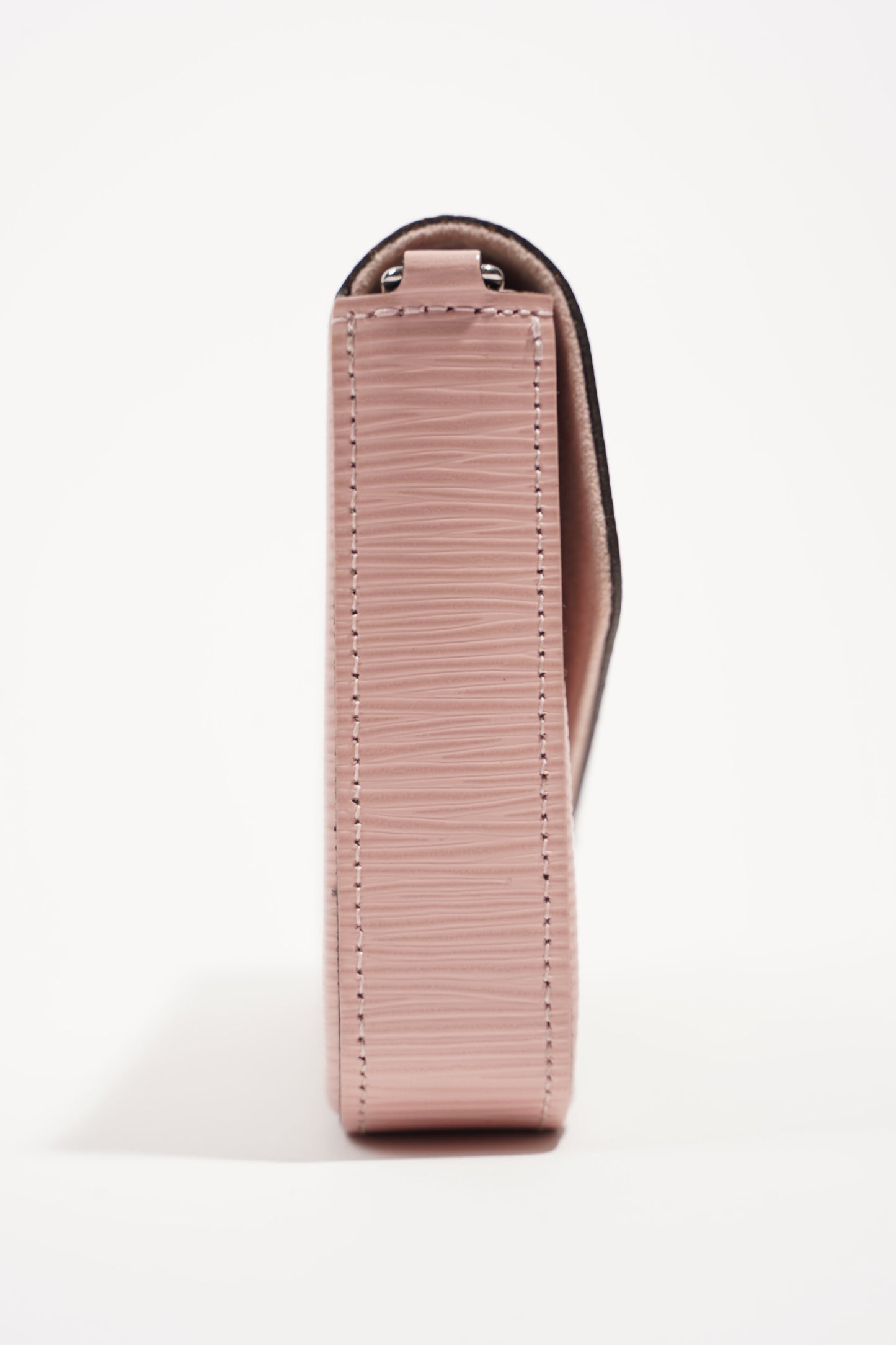 Louis Vuitton Womens Pochette Felicie Rose Epi Leather
