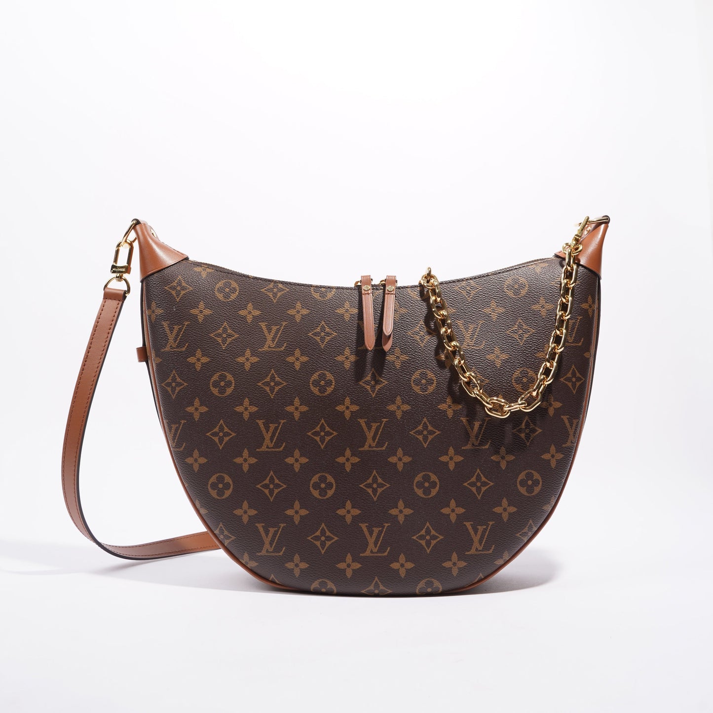 Louis Vuitton Womens Loop Hobo Bag Monogram