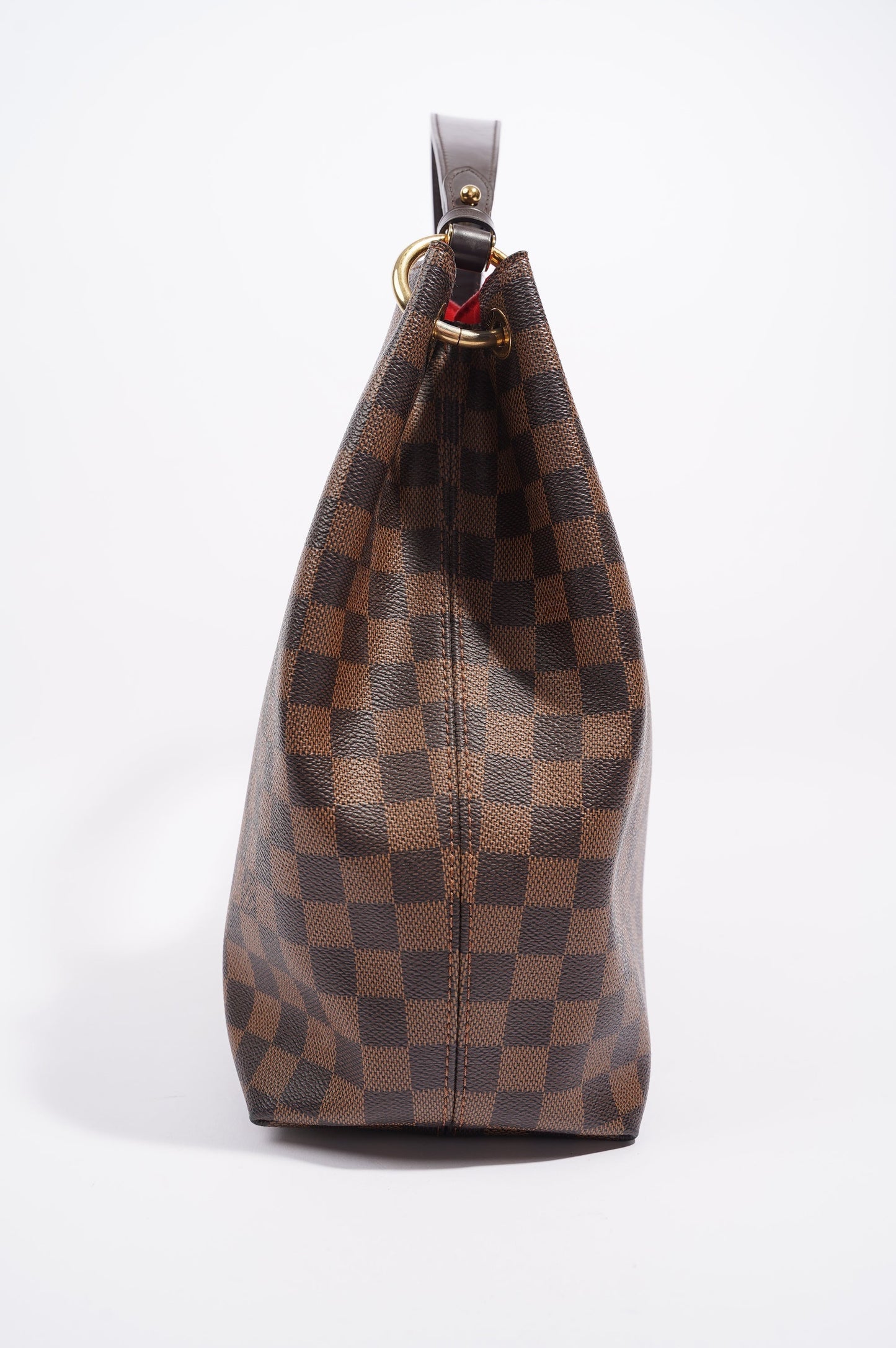 Louis Vuitton Womens Graceful Bag Damier Ebene Canvas MM