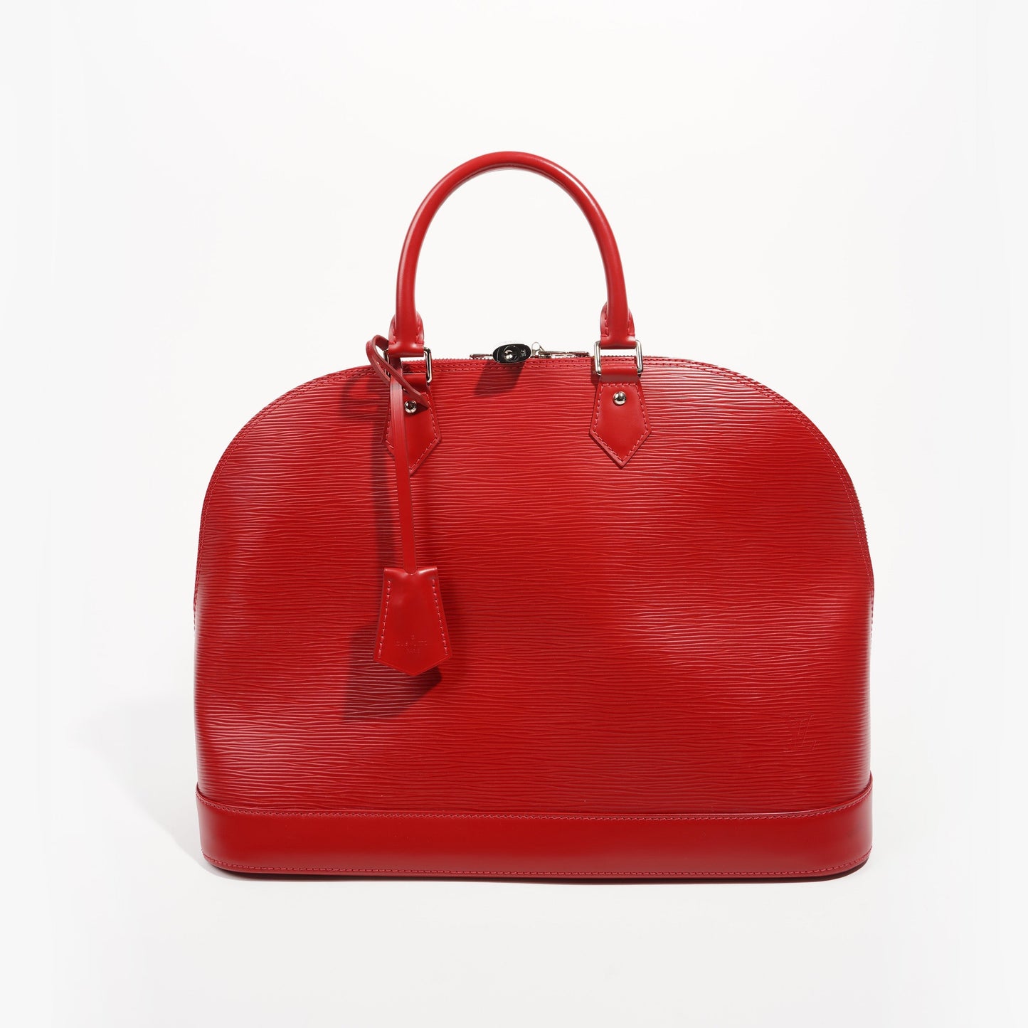 Louis Vuitton Womens Alma Red Epi Leather PM