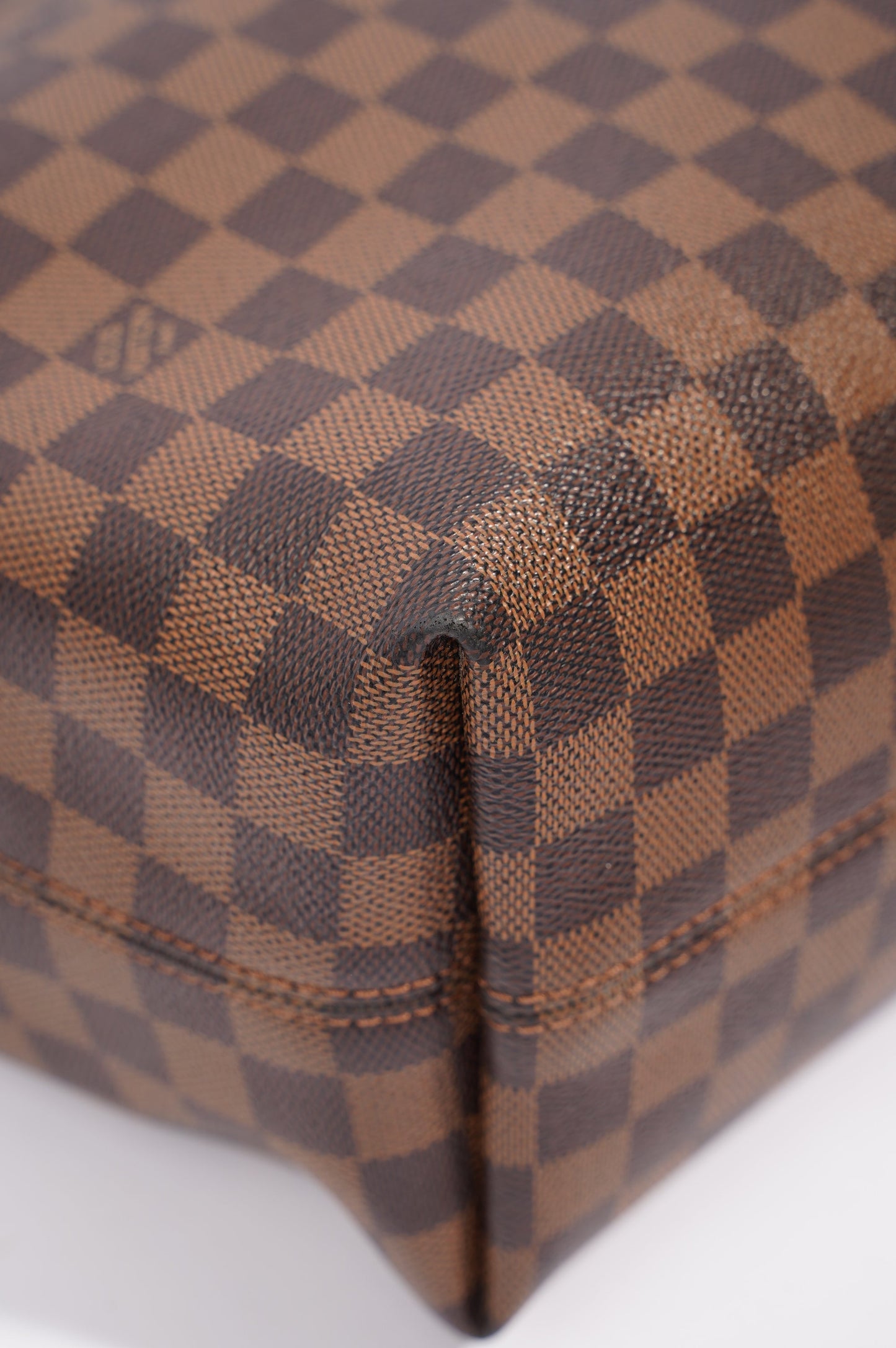 Louis Vuitton Womens Graceful Bag Damier Ebene Canvas MM