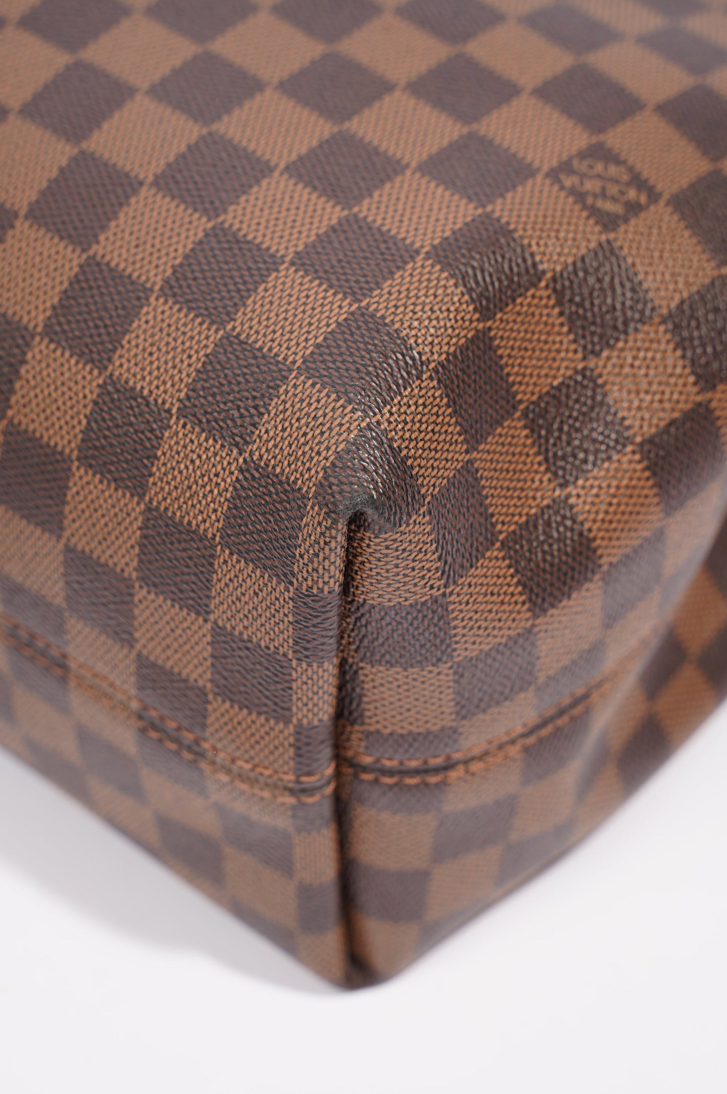 Louis Vuitton Womens Graceful Bag Damier Ebene Canvas MM