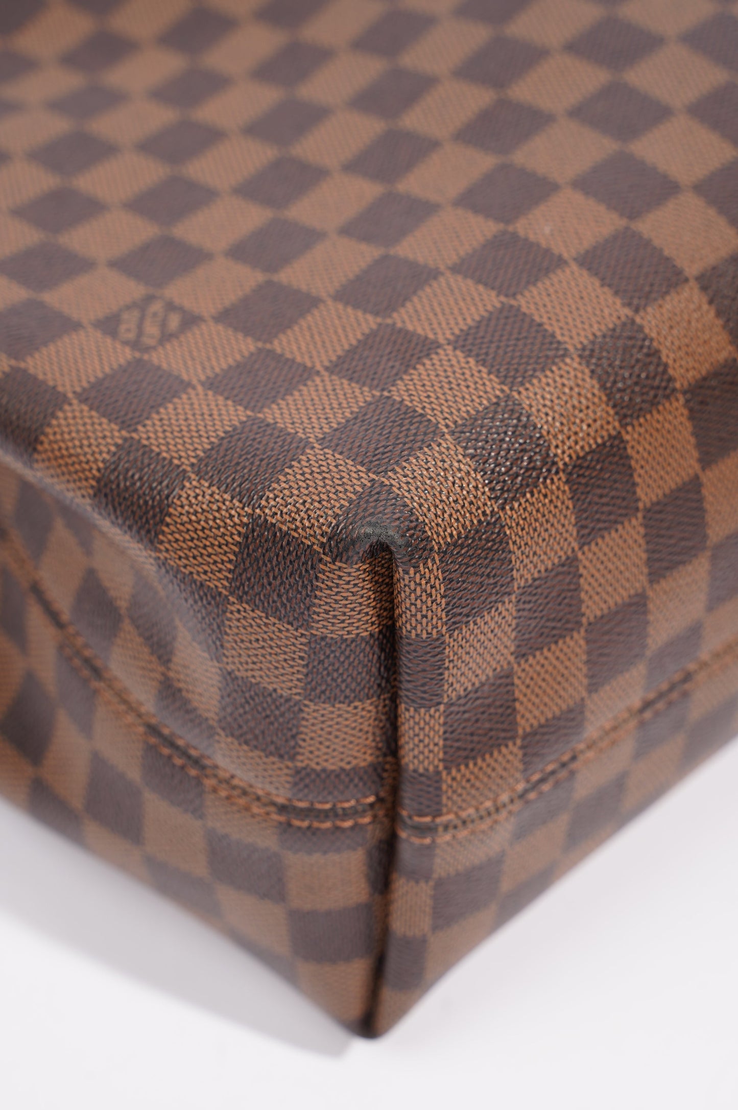 Louis Vuitton Womens Graceful Bag Damier Ebene Canvas MM